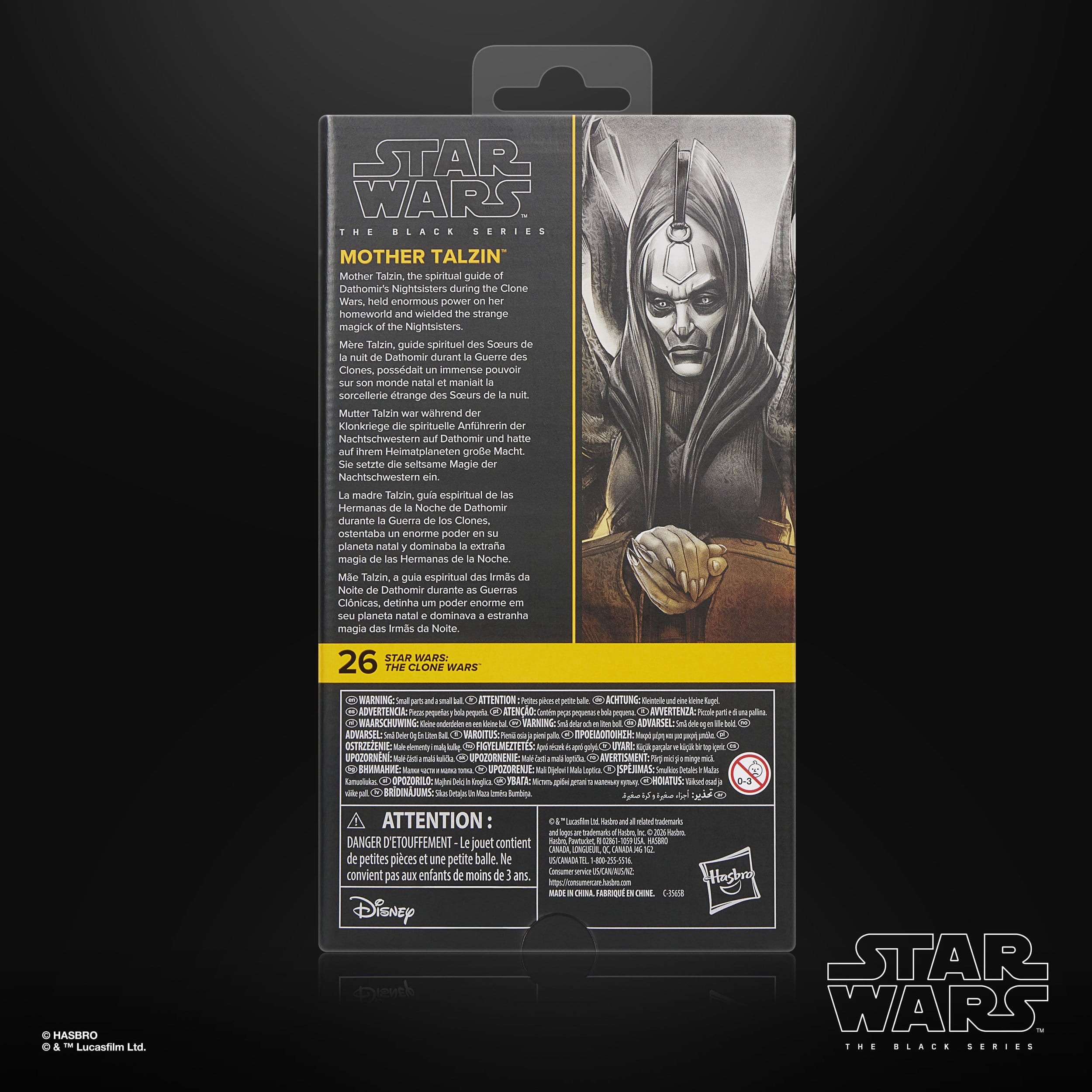 Star Wars Black Series: Mother Talzin (The Clone Wars)-Actionfiguren-Hasbro-Mighty Underground