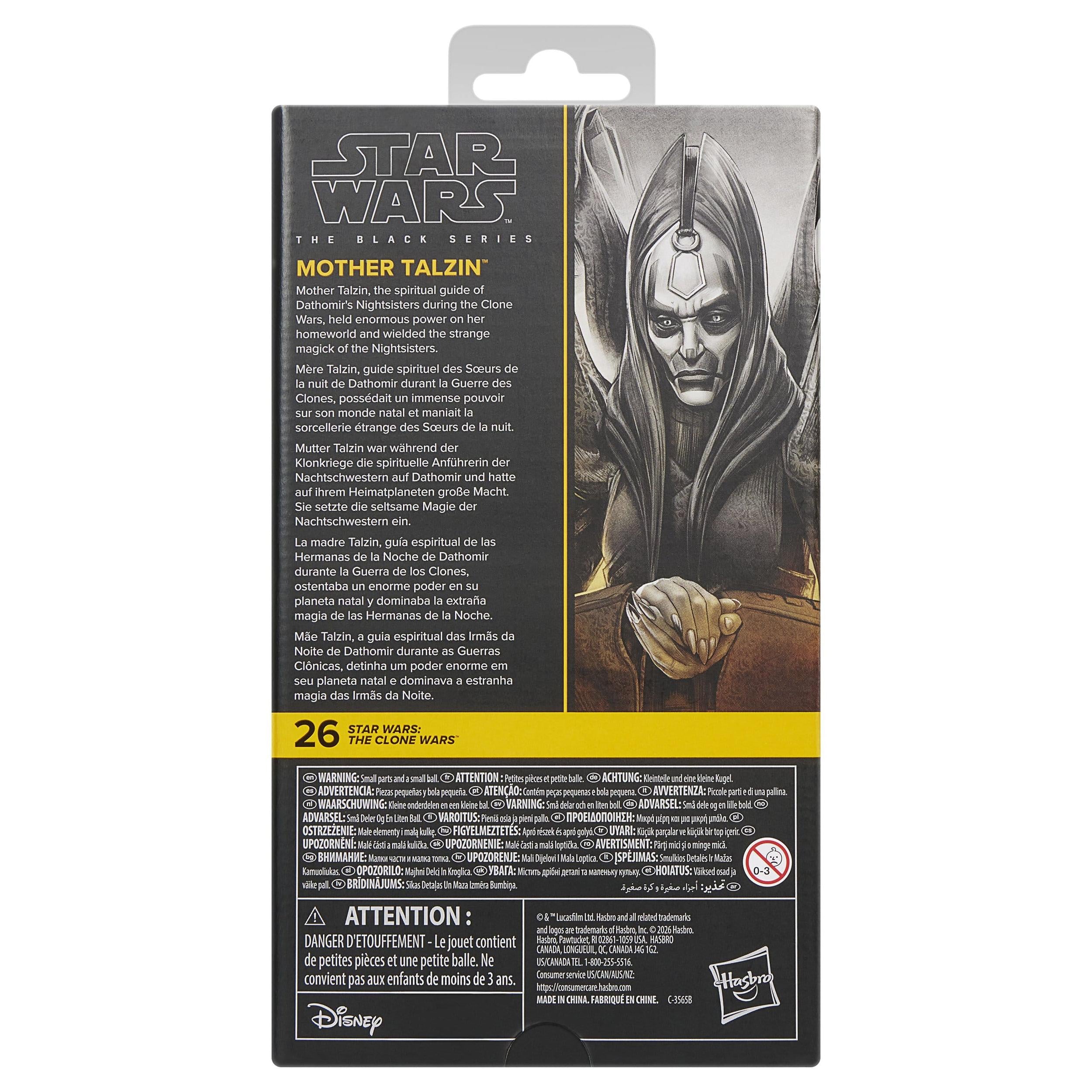 Star Wars Black Series: Mother Talzin (The Clone Wars)-Actionfiguren-Hasbro-Mighty Underground