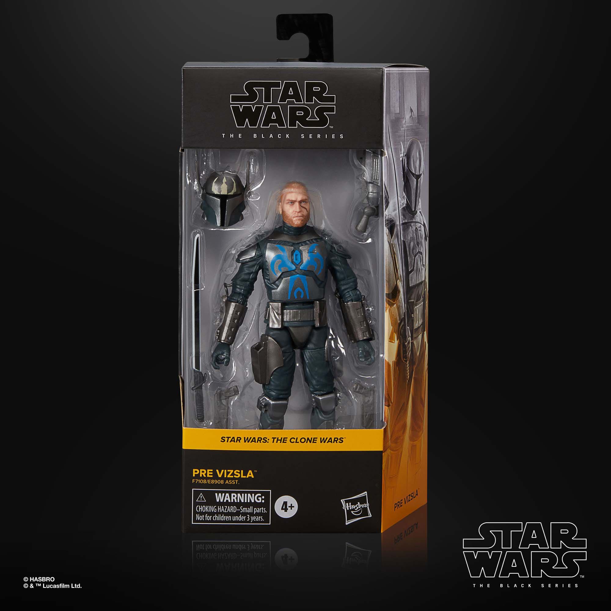 Star Wars Black Series: Pre Vizsla (The Clone Wars)-Actionfiguren-Hasbro-Mighty Underground