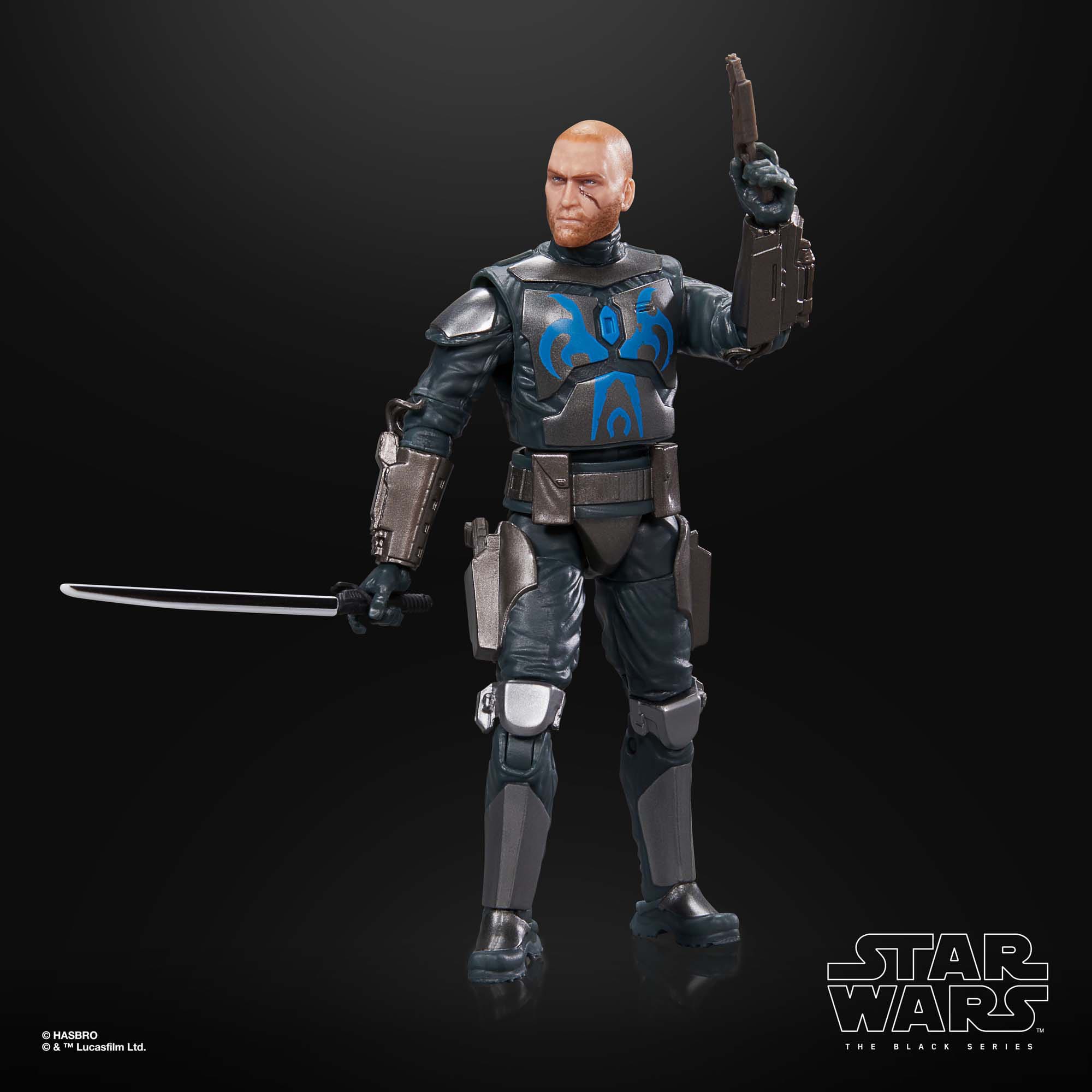 Star Wars Black Series: Pre Vizsla (The Clone Wars)-Actionfiguren-Hasbro-Mighty Underground