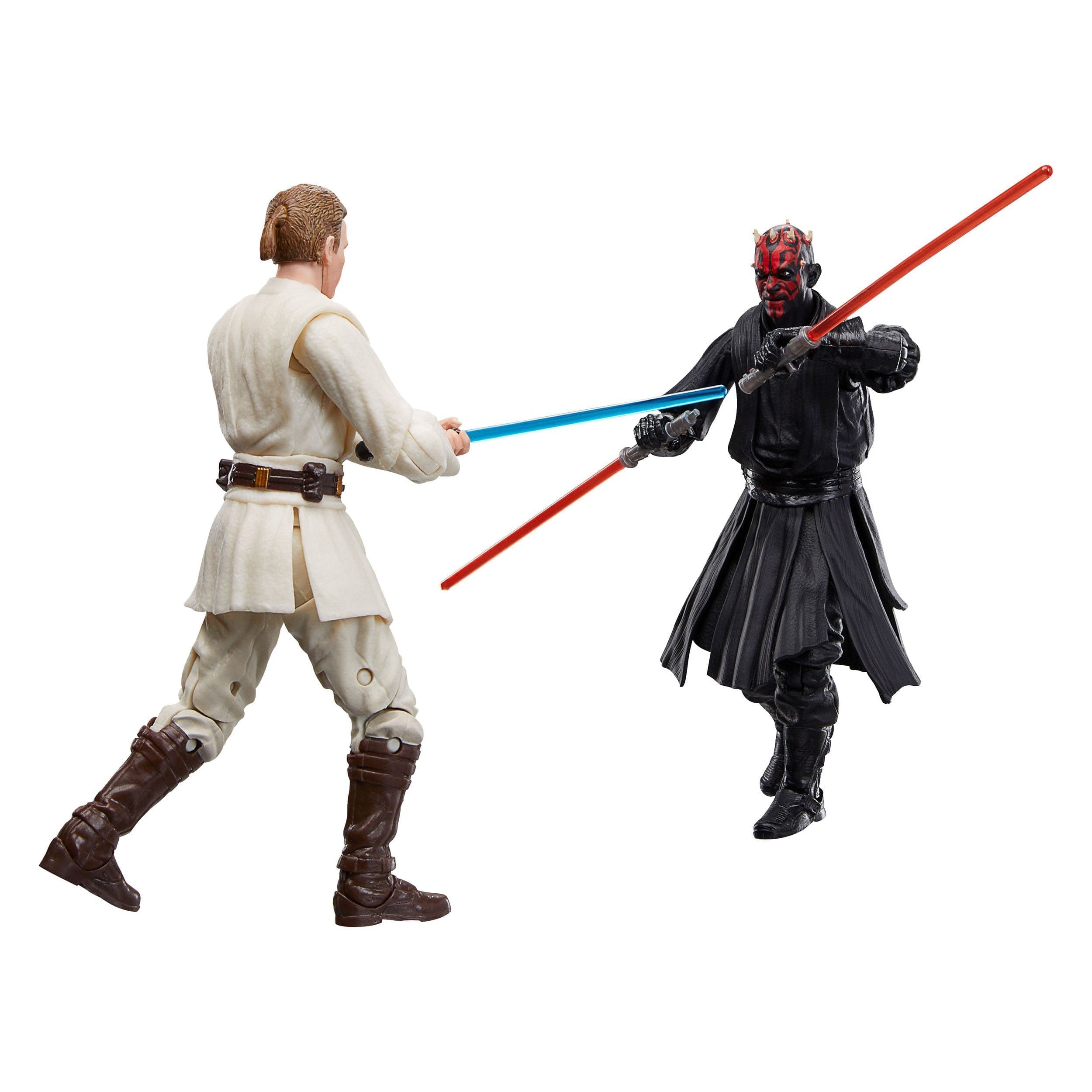 Star Wars Black Series: Qui-Gon Jinn, Darth Maul, Obi-Wan Kenobi (The Phantom Menace) 3-Pack-Actionfiguren-Hasbro-Mighty Underground