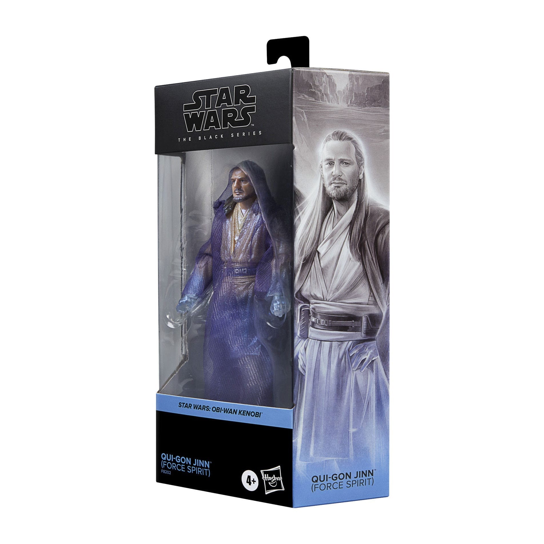 Star Wars Black Series: Qui-Gon Jinn (Force Spirit, Obi-Wan Kenobi)-Actionfiguren-Hasbro-Mighty Underground