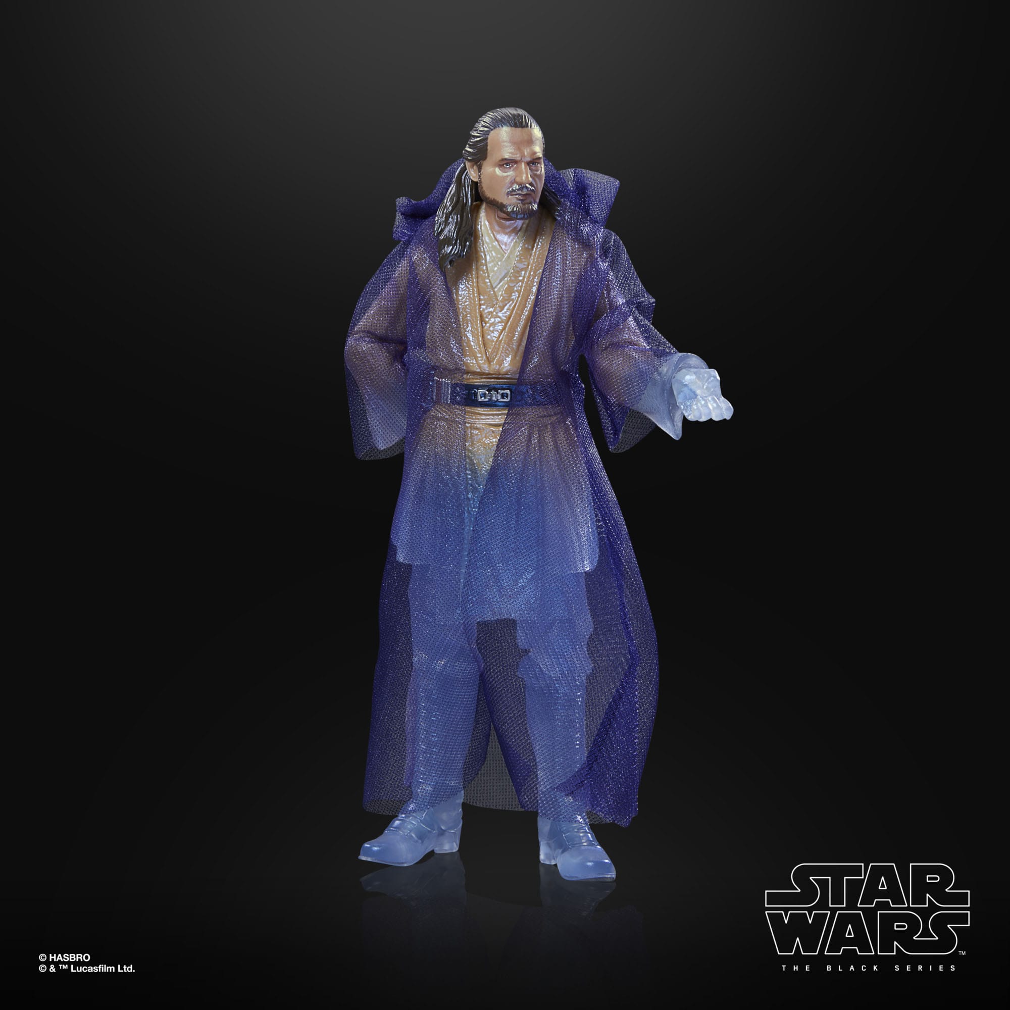 Star Wars Black Series: Qui-Gon Jinn (Force Spirit, Obi-Wan Kenobi)-Actionfiguren-Hasbro-Mighty Underground