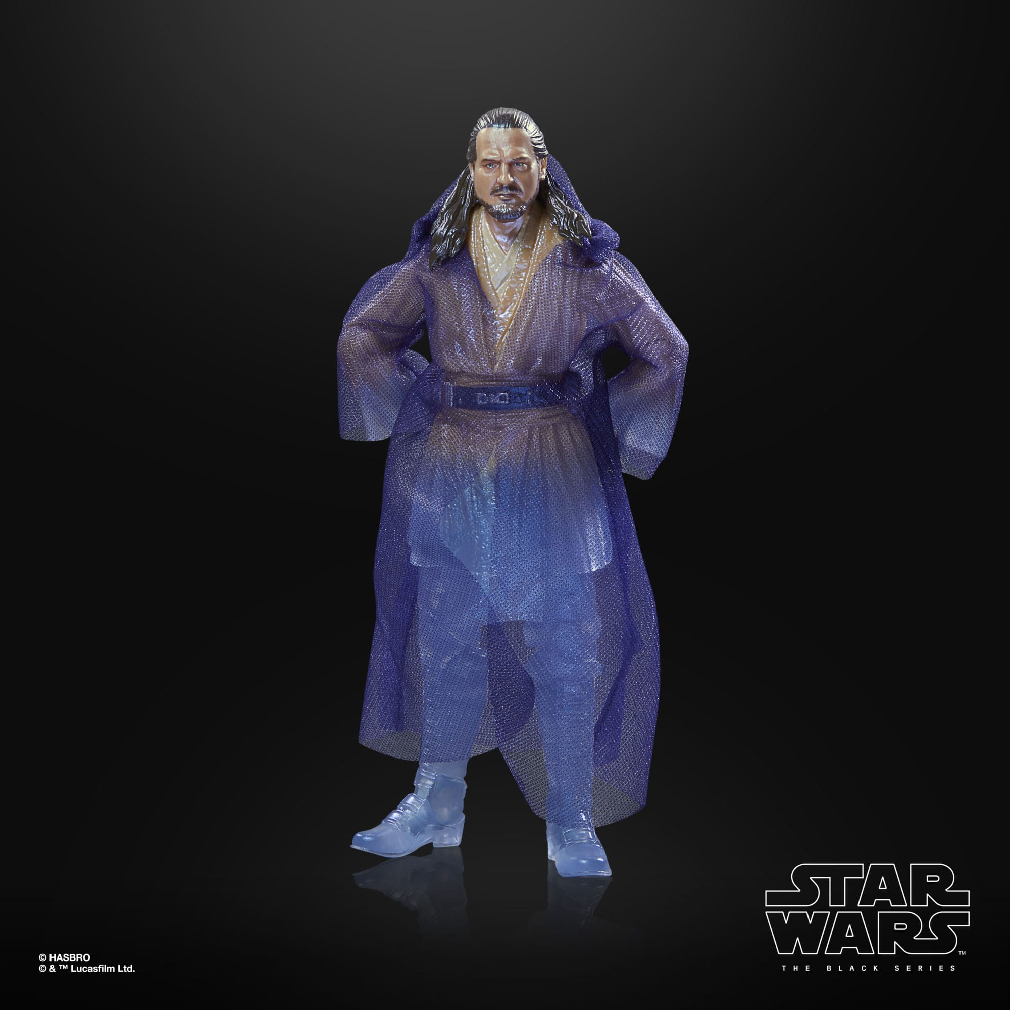 Star Wars Black Series: Qui-Gon Jinn (Force Spirit, Obi-Wan Kenobi)-Actionfiguren-Hasbro-Mighty Underground