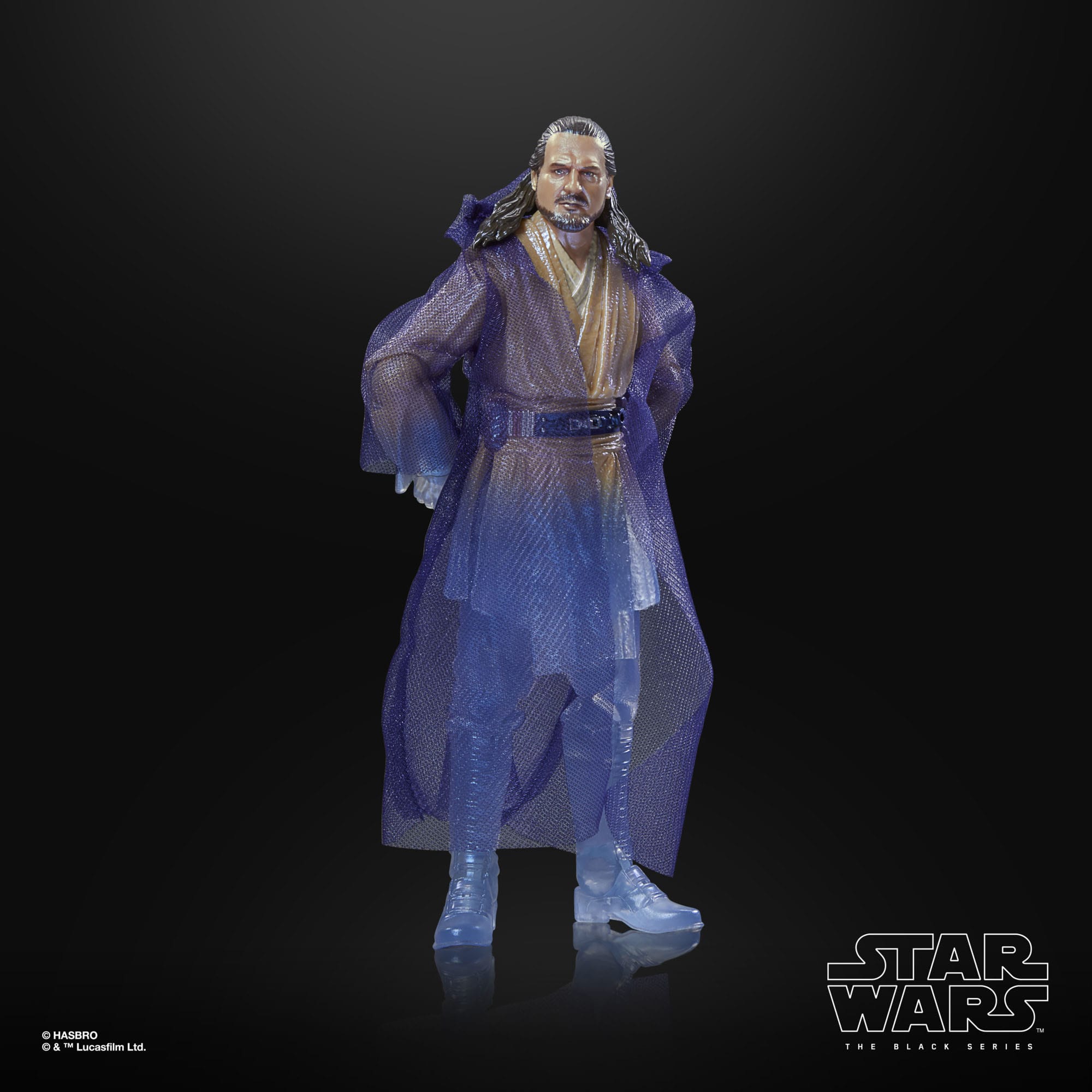 Star Wars Black Series: Qui-Gon Jinn (Force Spirit, Obi-Wan Kenobi)-Actionfiguren-Hasbro-Mighty Underground