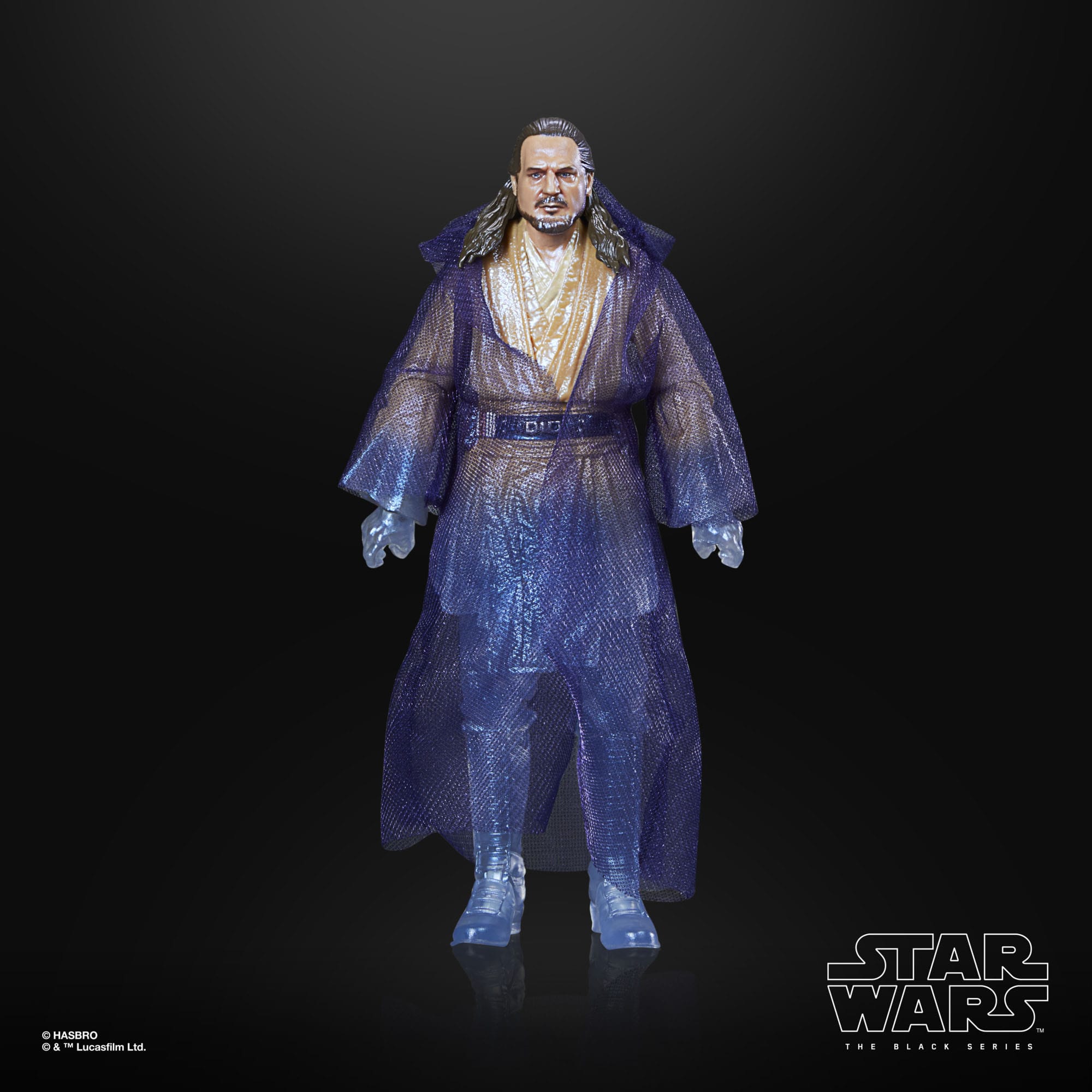 Star Wars Black Series: Qui-Gon Jinn (Force Spirit, Obi-Wan Kenobi)-Actionfiguren-Hasbro-Mighty Underground