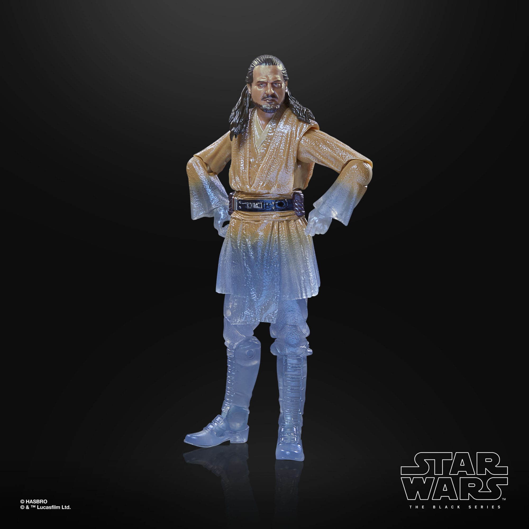 Star Wars Black Series: Qui-Gon Jinn (Force Spirit, Obi-Wan Kenobi)-Actionfiguren-Hasbro-Mighty Underground