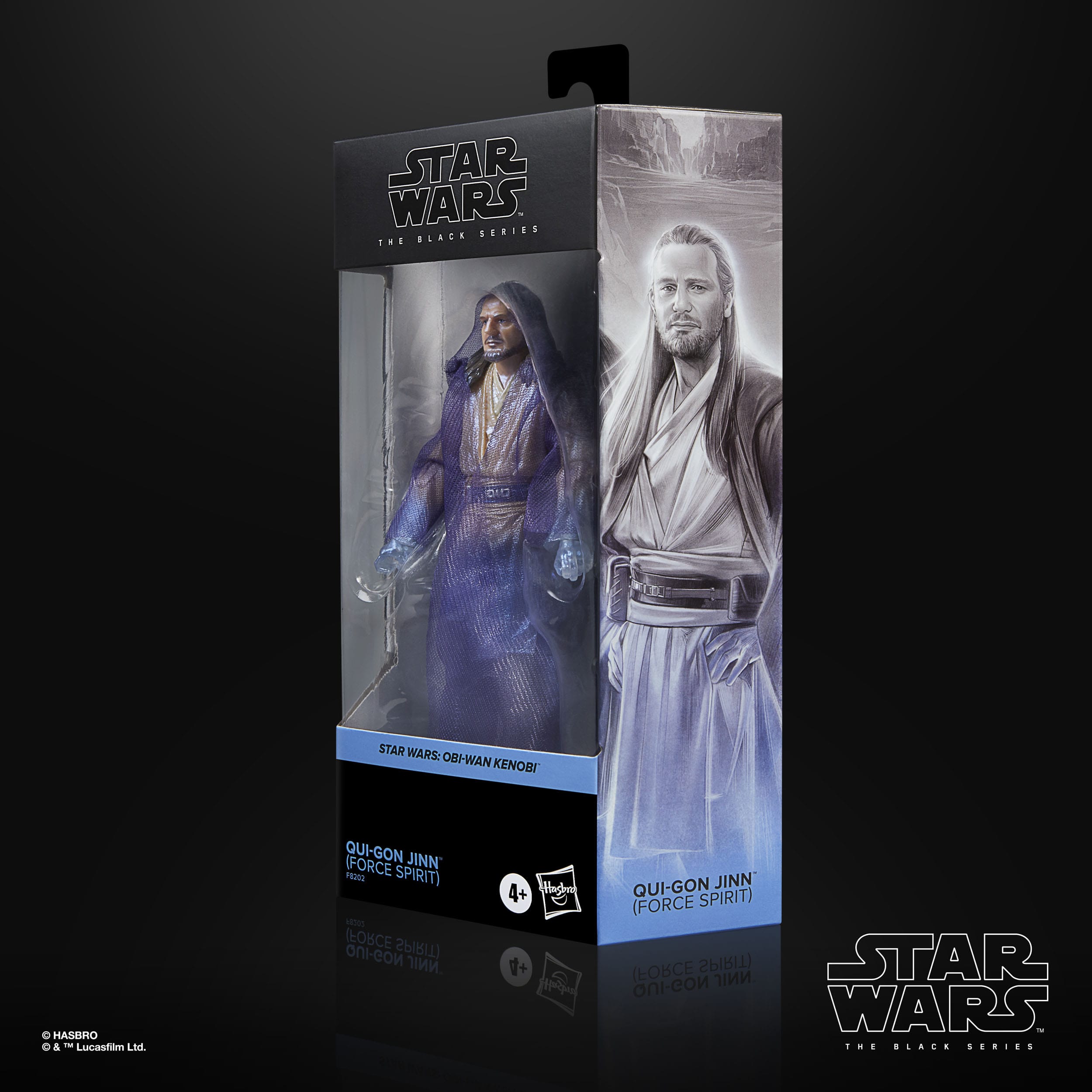 Star Wars Black Series: Qui-Gon Jinn (Force Spirit, Obi-Wan Kenobi)-Actionfiguren-Hasbro-Mighty Underground