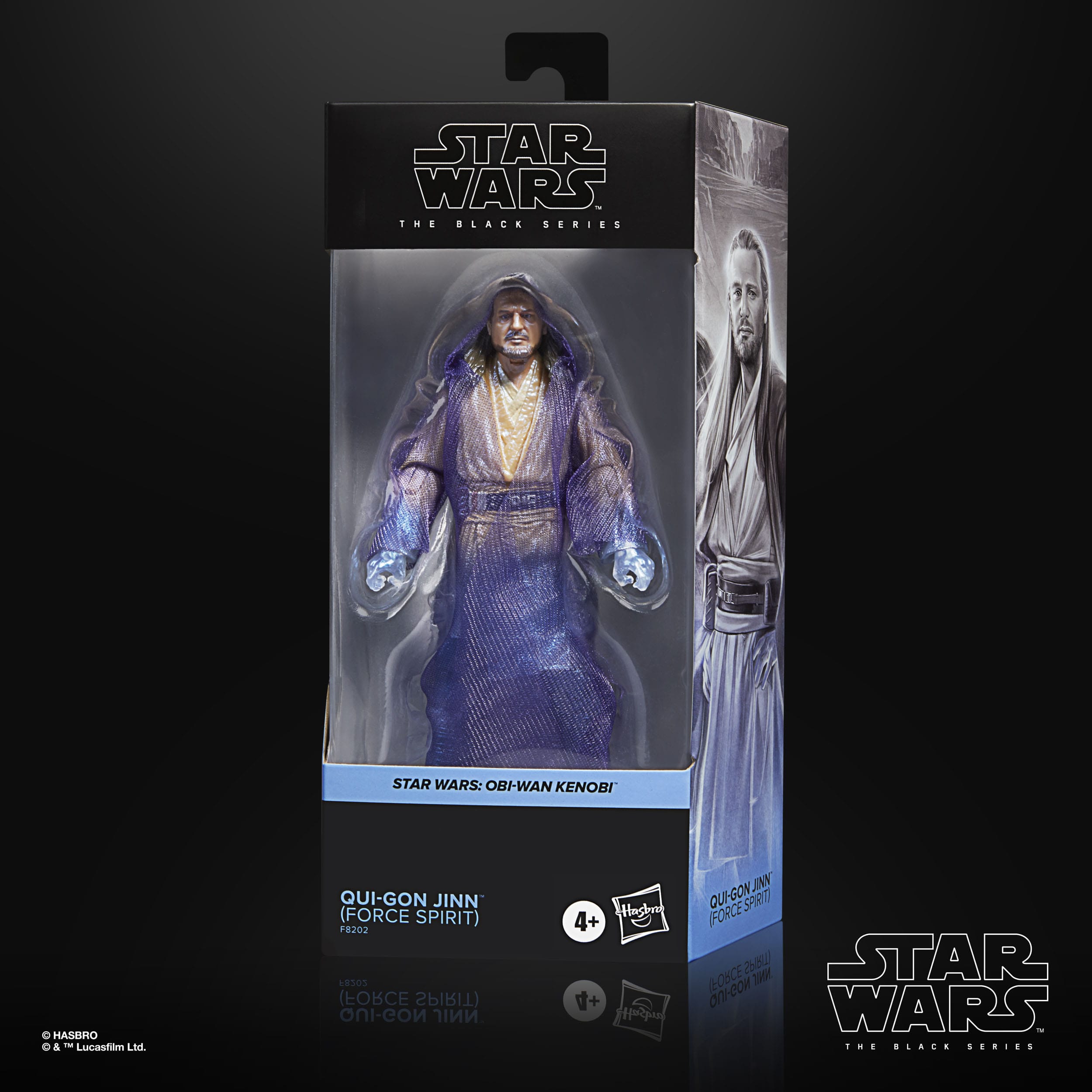 Star Wars Black Series: Qui-Gon Jinn (Force Spirit, Obi-Wan Kenobi)-Actionfiguren-Hasbro-Mighty Underground