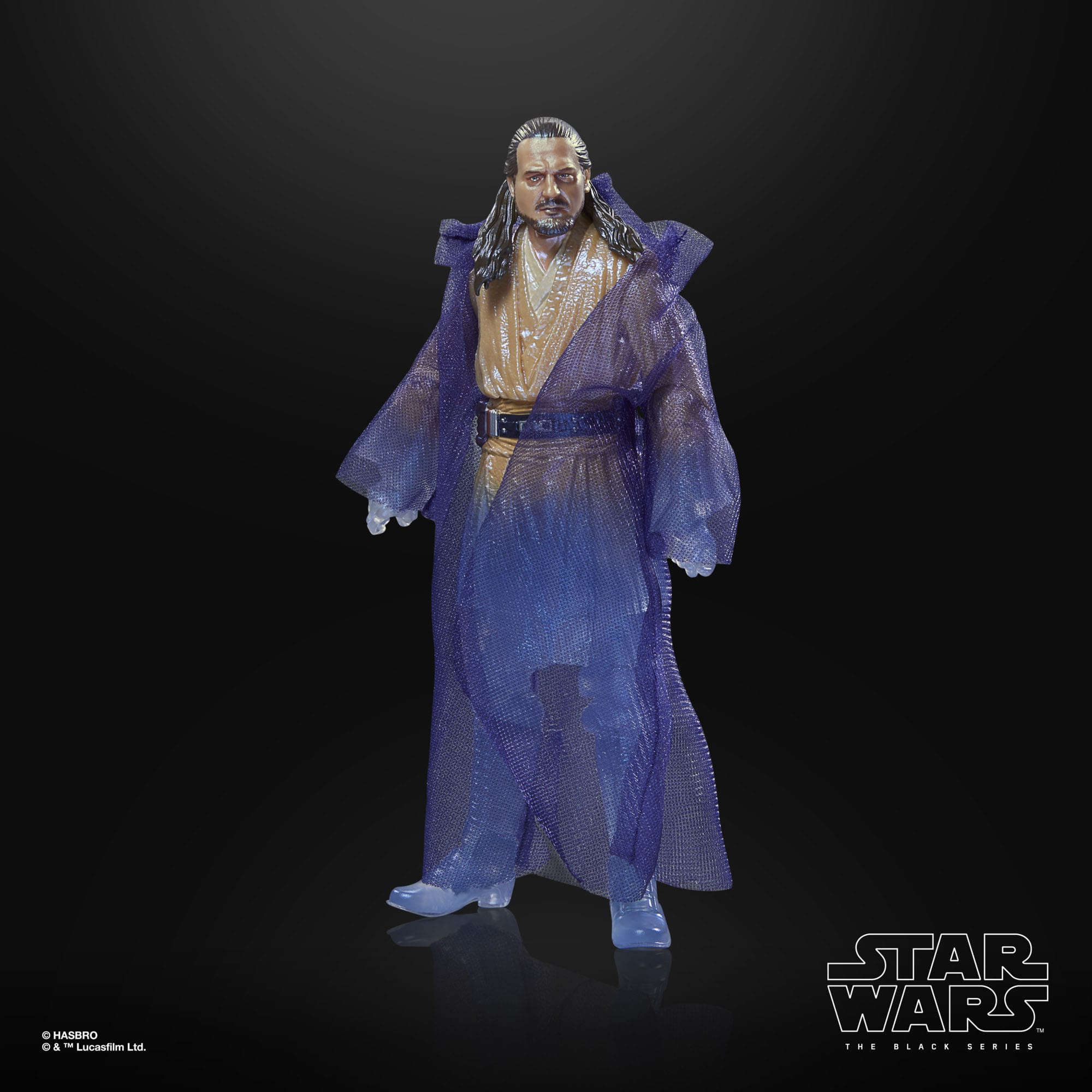 Star Wars Black Series: Qui-Gon Jinn (Force Spirit, Obi-Wan Kenobi)-Actionfiguren-Hasbro-Mighty Underground