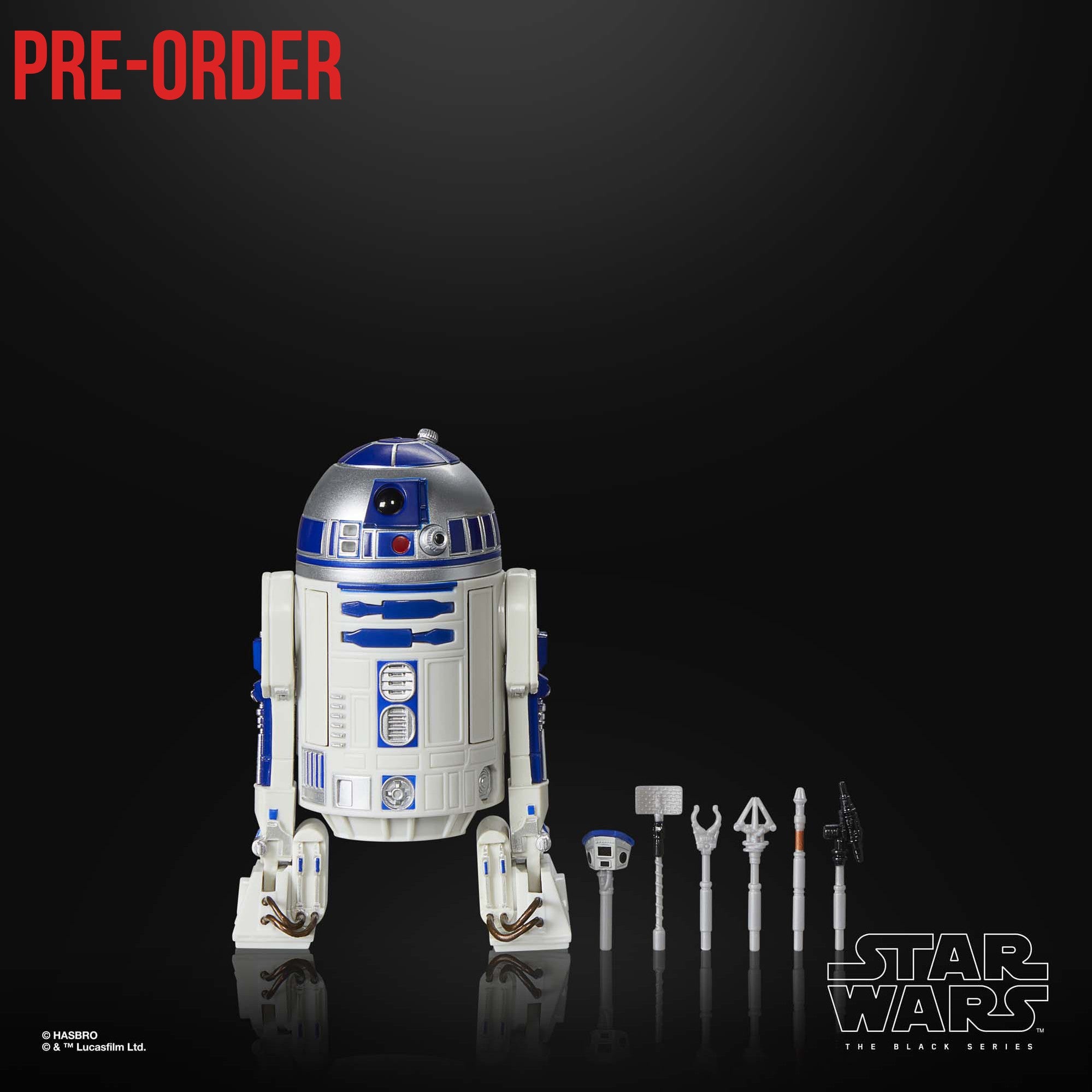 Star Wars Black Series: R2-D2 (Artoo-Detoo, The Mandalorian)-Actionfiguren-Hasbro-Mighty Underground