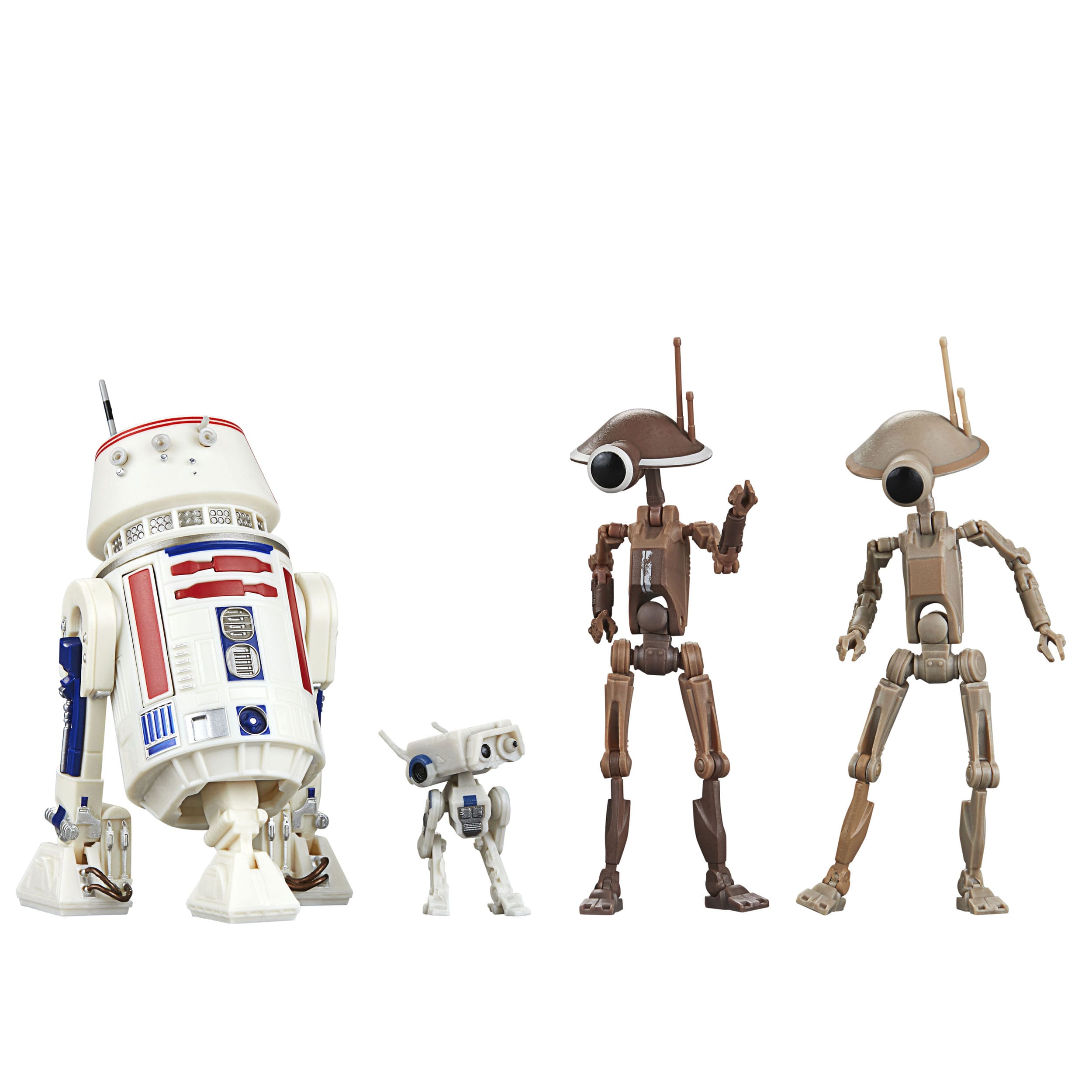 Star Wars Black Series: R5-D4, BD-72 & Pit Droids (The Mandalorian) - 4-Pack-Actionfiguren-Hasbro-Mighty Underground