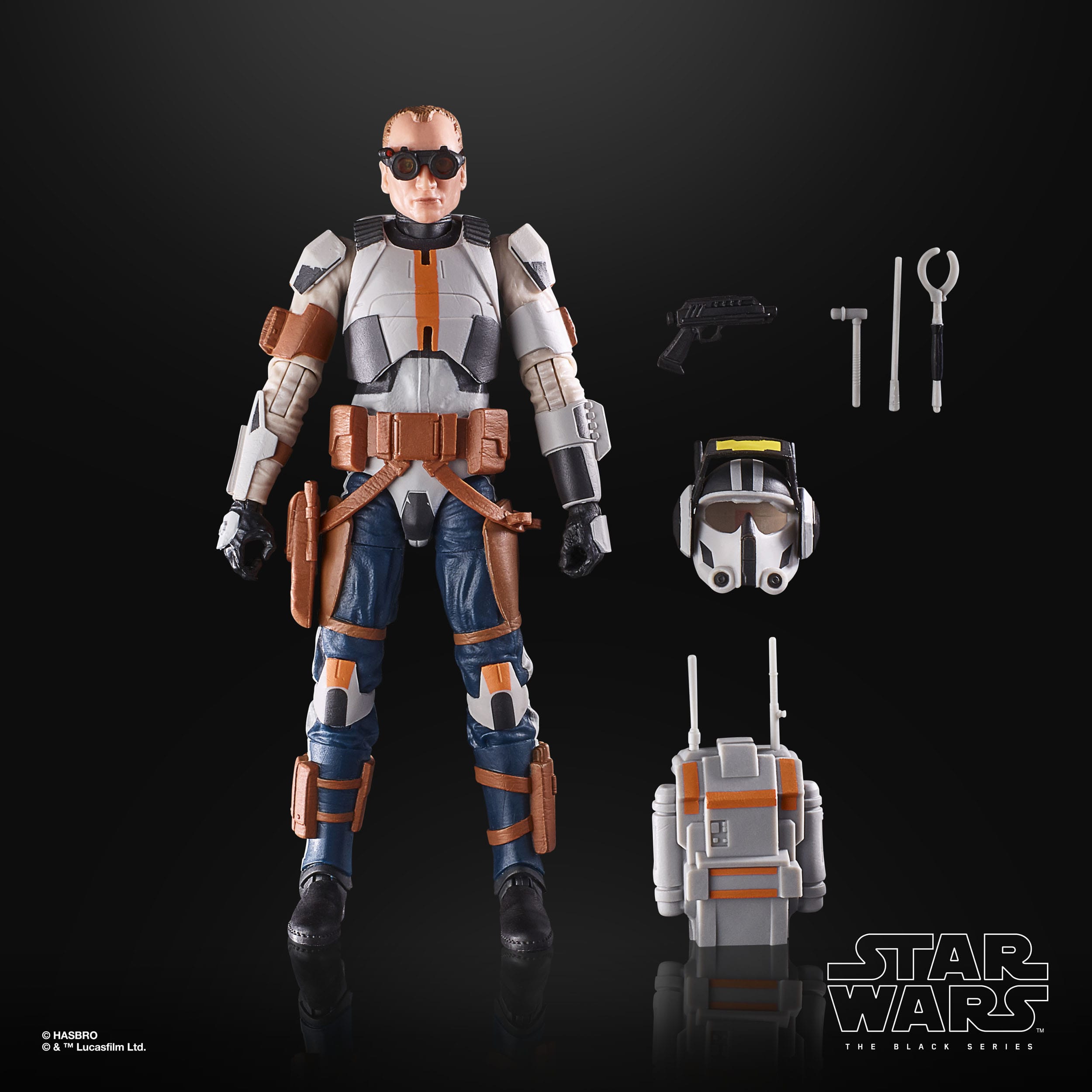 Star Wars Black Series: Tech (Mercenary Gear, The Bad Batch)-Actionfiguren-Hasbro-Mighty Underground