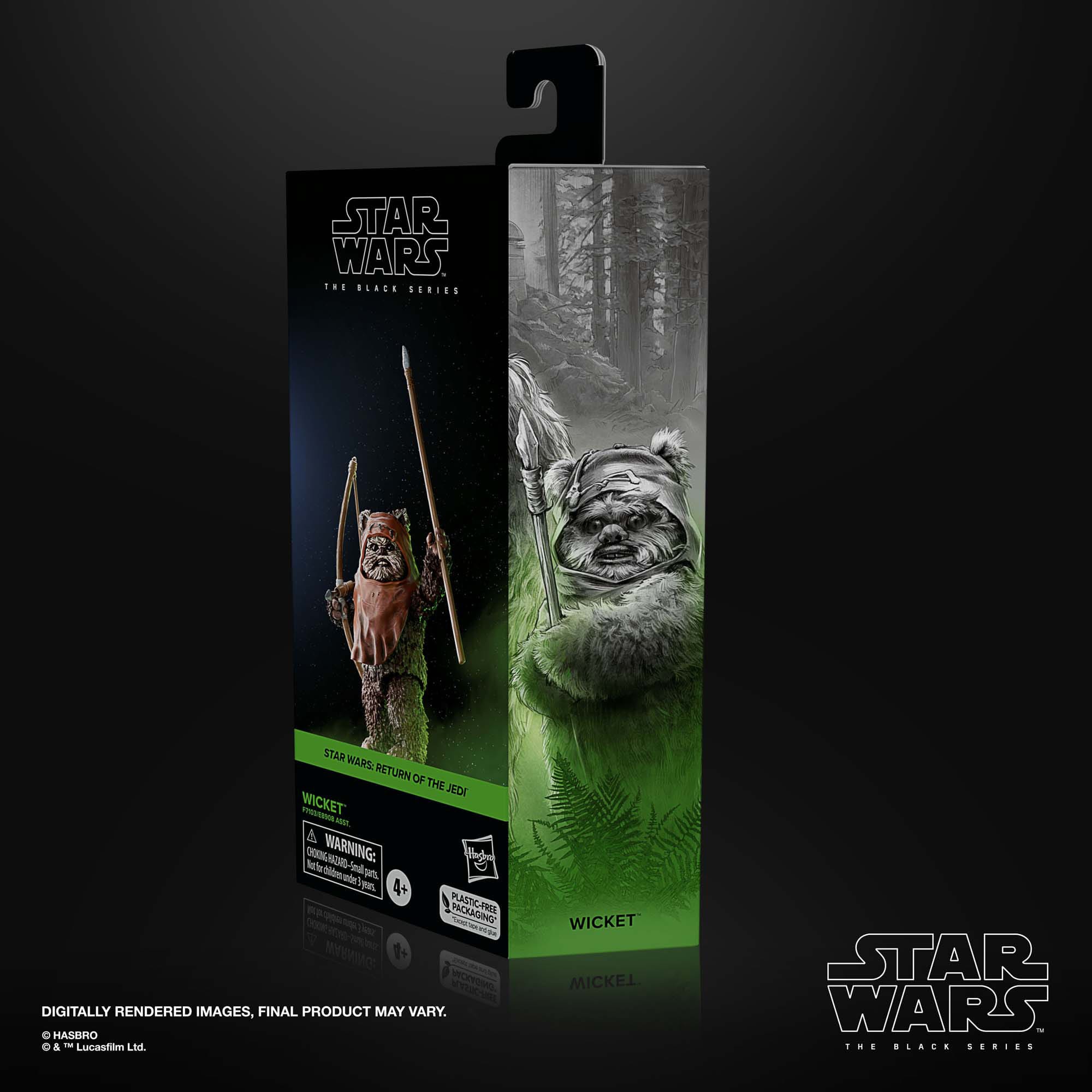 Star Wars Black Series: Wicket (Ep VI)-Actionfiguren-Hasbro-Mighty Underground