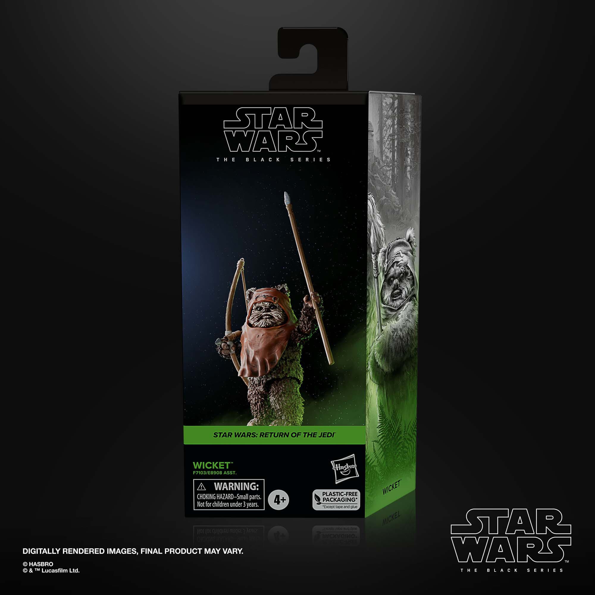 Star Wars Black Series: Wicket (Ep VI)-Actionfiguren-Hasbro-Mighty Underground