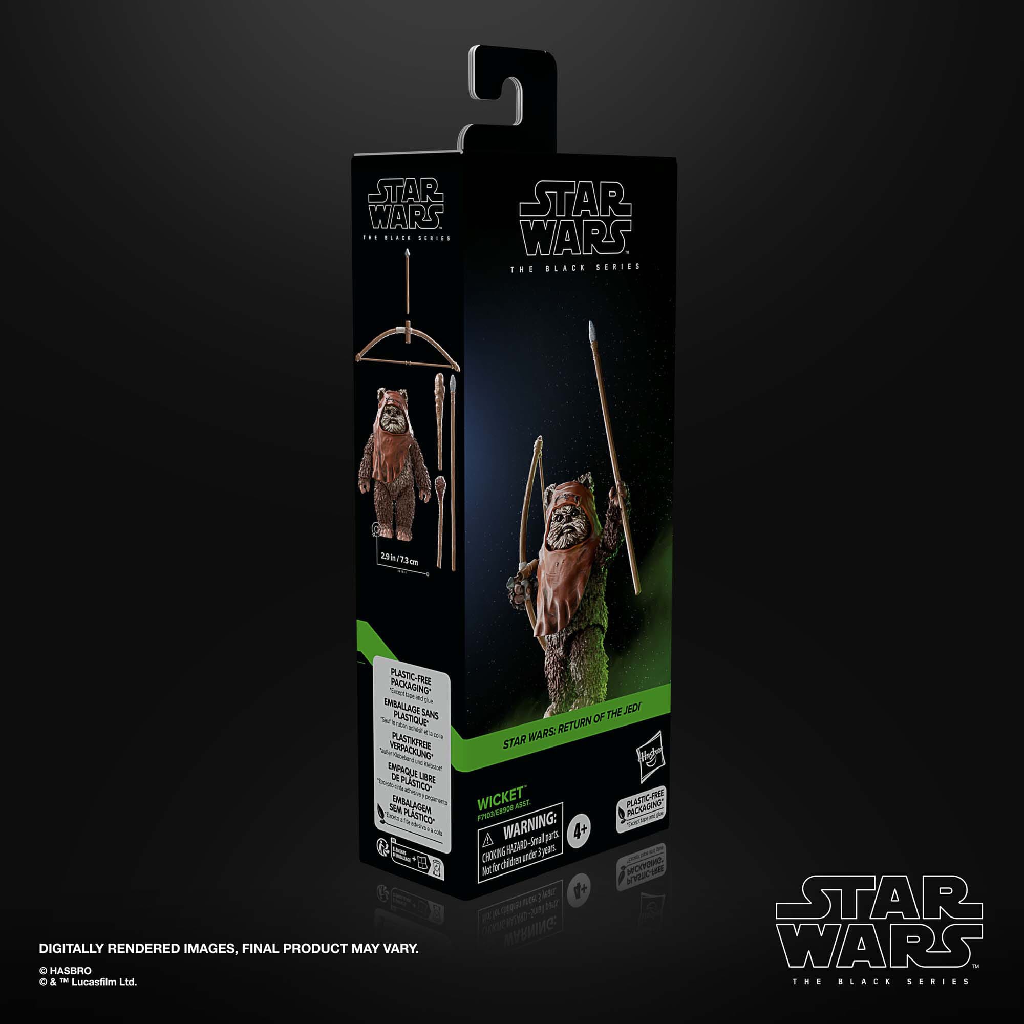 Star Wars Black Series: Wicket (Ep VI)-Actionfiguren-Hasbro-Mighty Underground