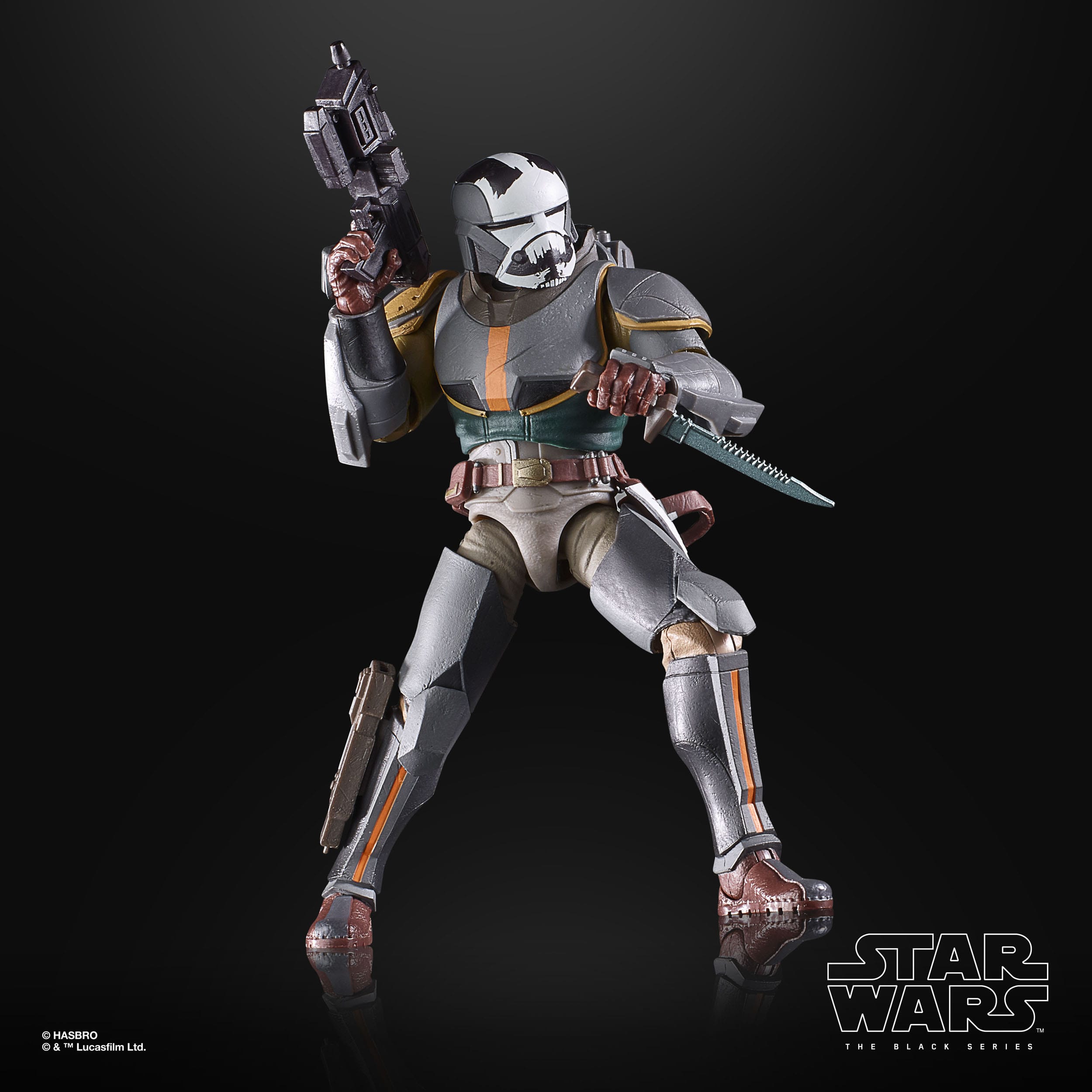 Star Wars Black Series: Wrecker (Mercenary Gear, The Bad Batch)-Actionfiguren-Hasbro-Mighty Underground