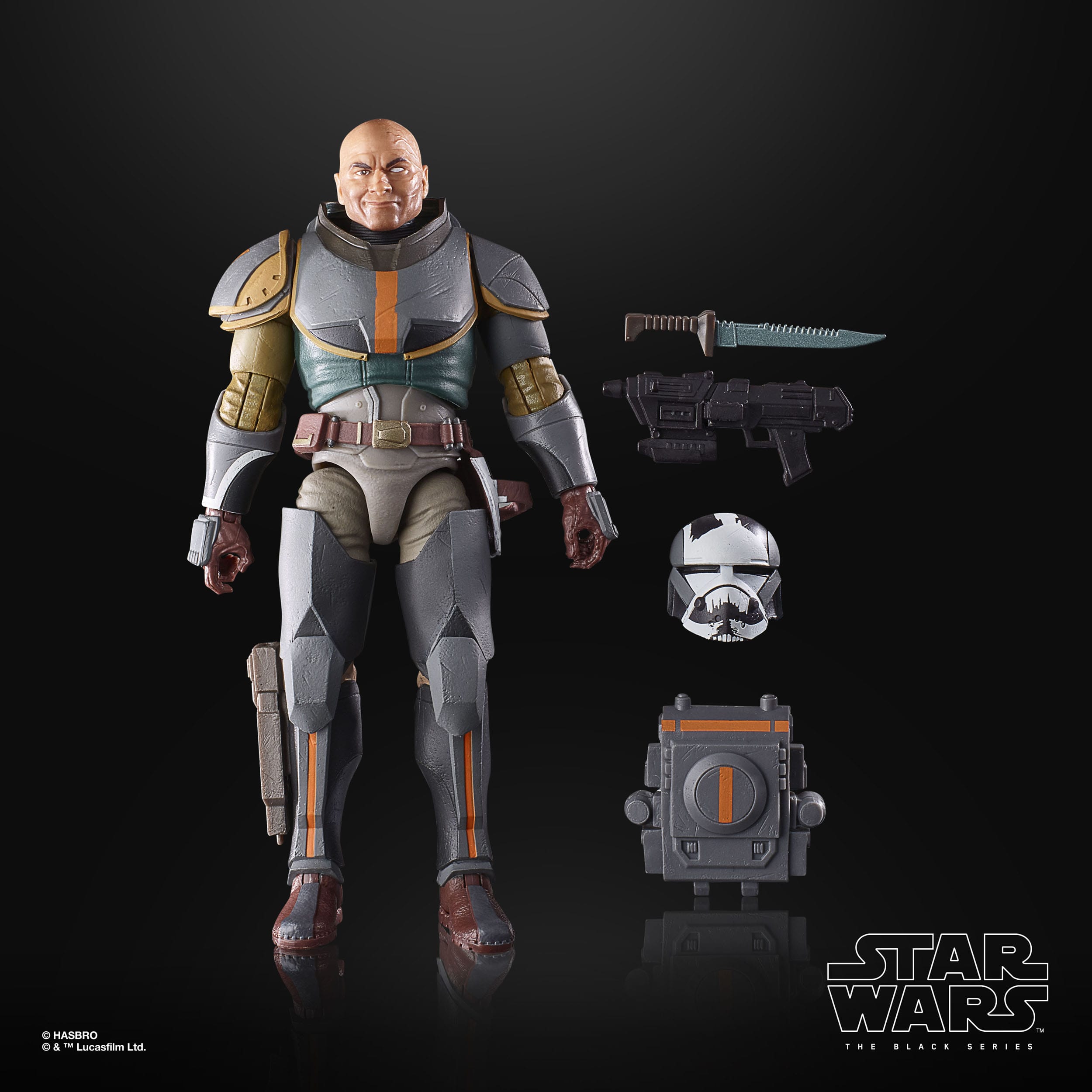 Star Wars Black Series: Wrecker (Mercenary Gear, The Bad Batch)-Actionfiguren-Hasbro-Mighty Underground