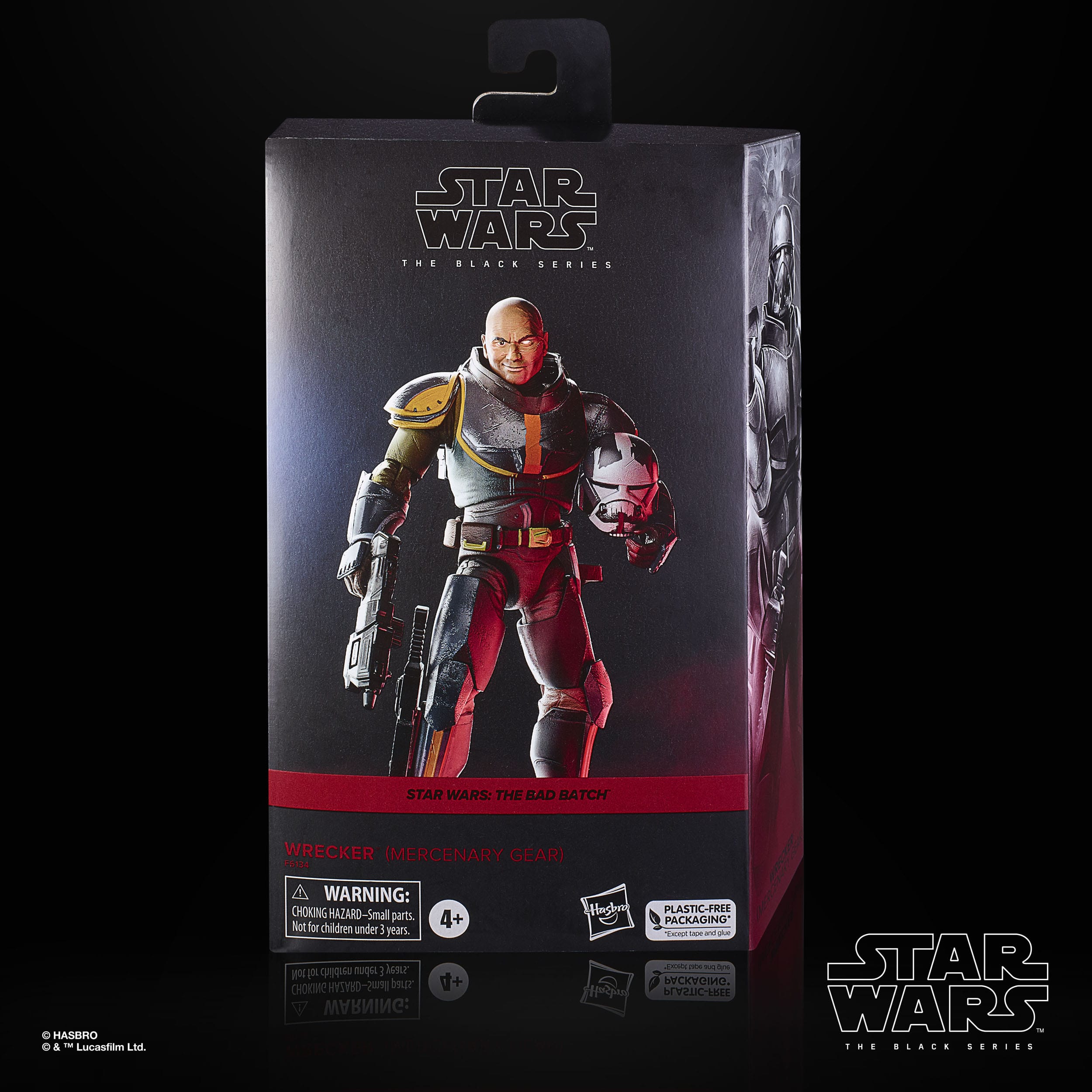 Star Wars Black Series: Wrecker (Mercenary Gear, The Bad Batch)-Actionfiguren-Hasbro-Mighty Underground