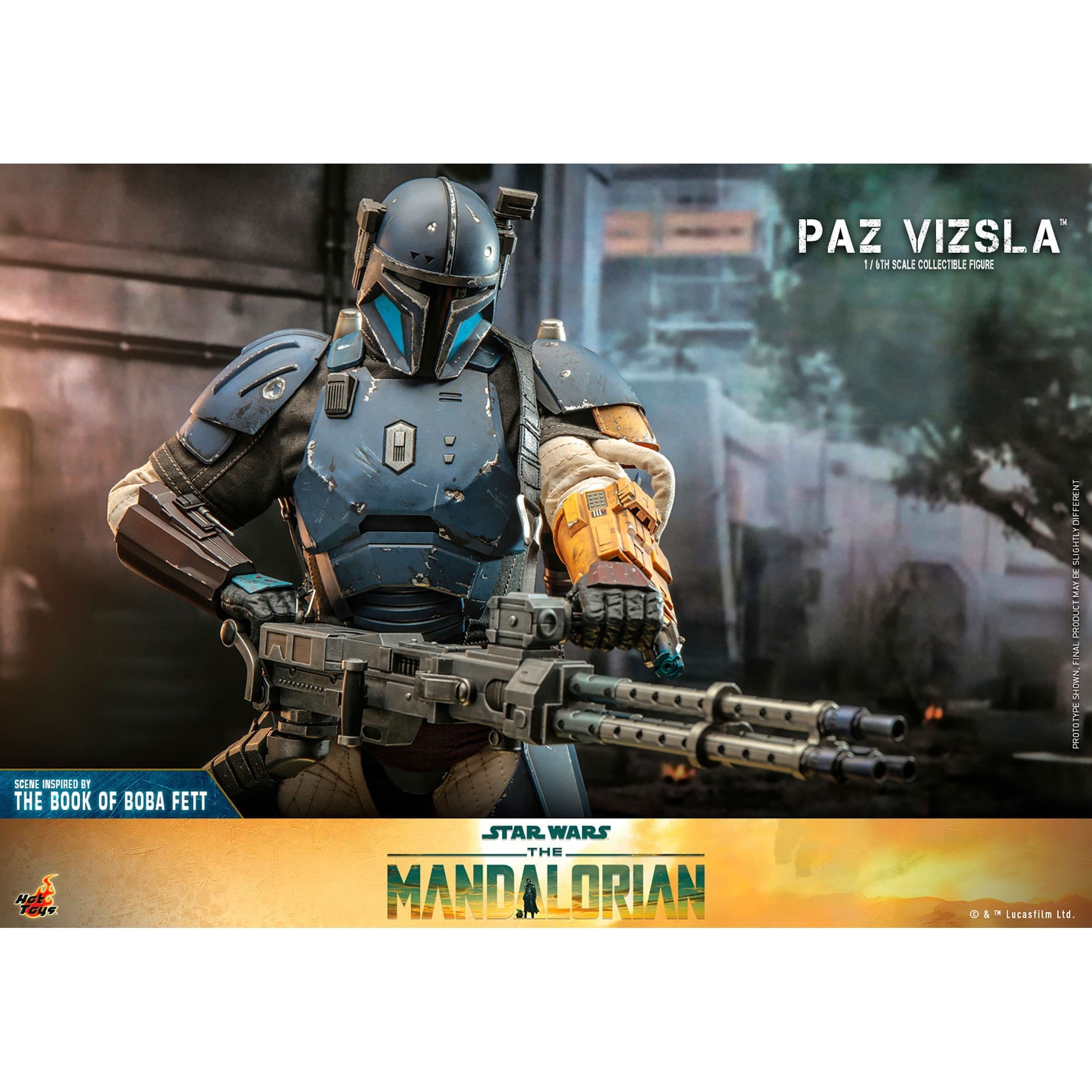 Star Wars: Paz Vizsla (The Mandalorian) 1/6-Actionfiguren-Hot Toys-Mighty Underground