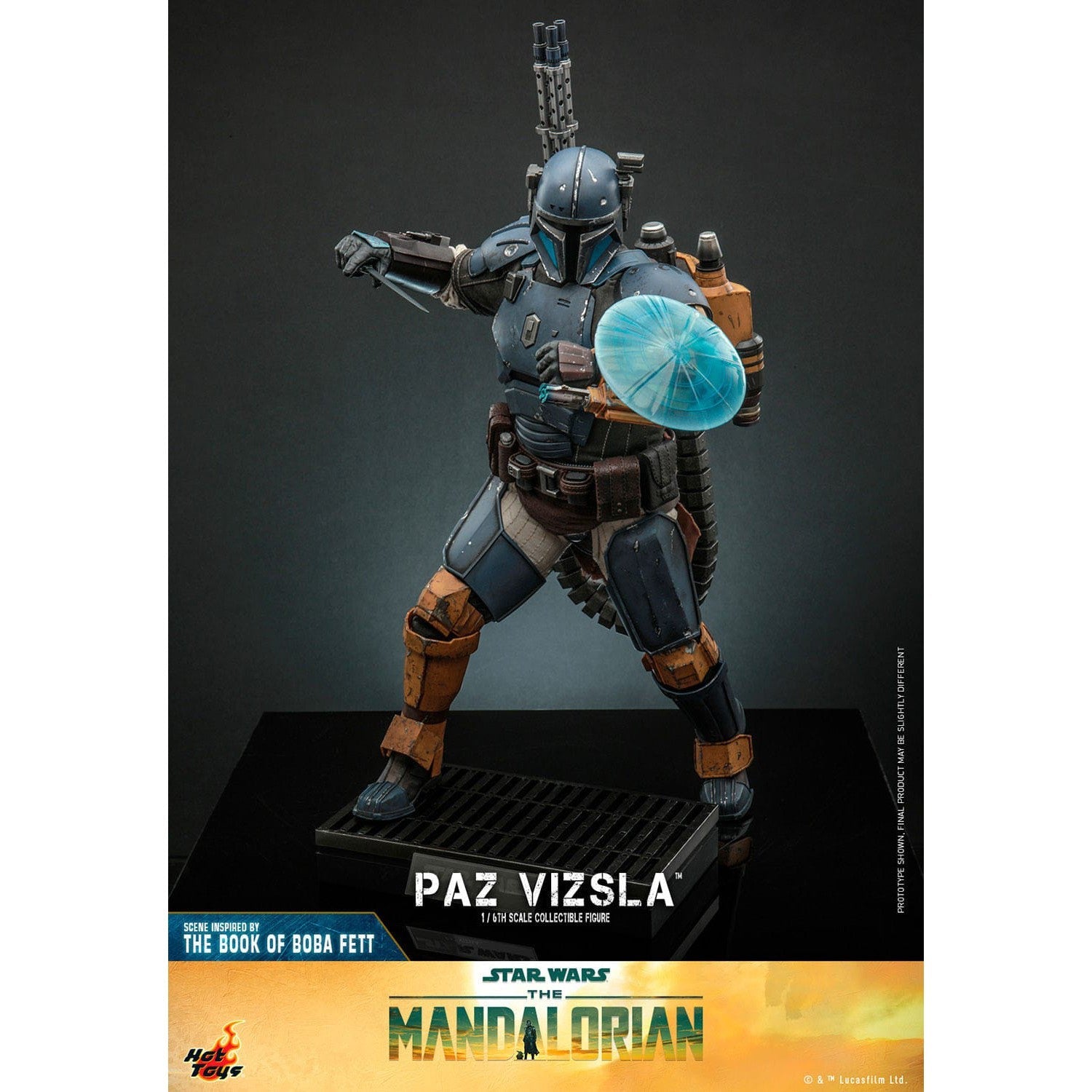 Star Wars: Paz Vizsla (The Mandalorian) 1/6-Actionfiguren-Hot Toys-Mighty Underground