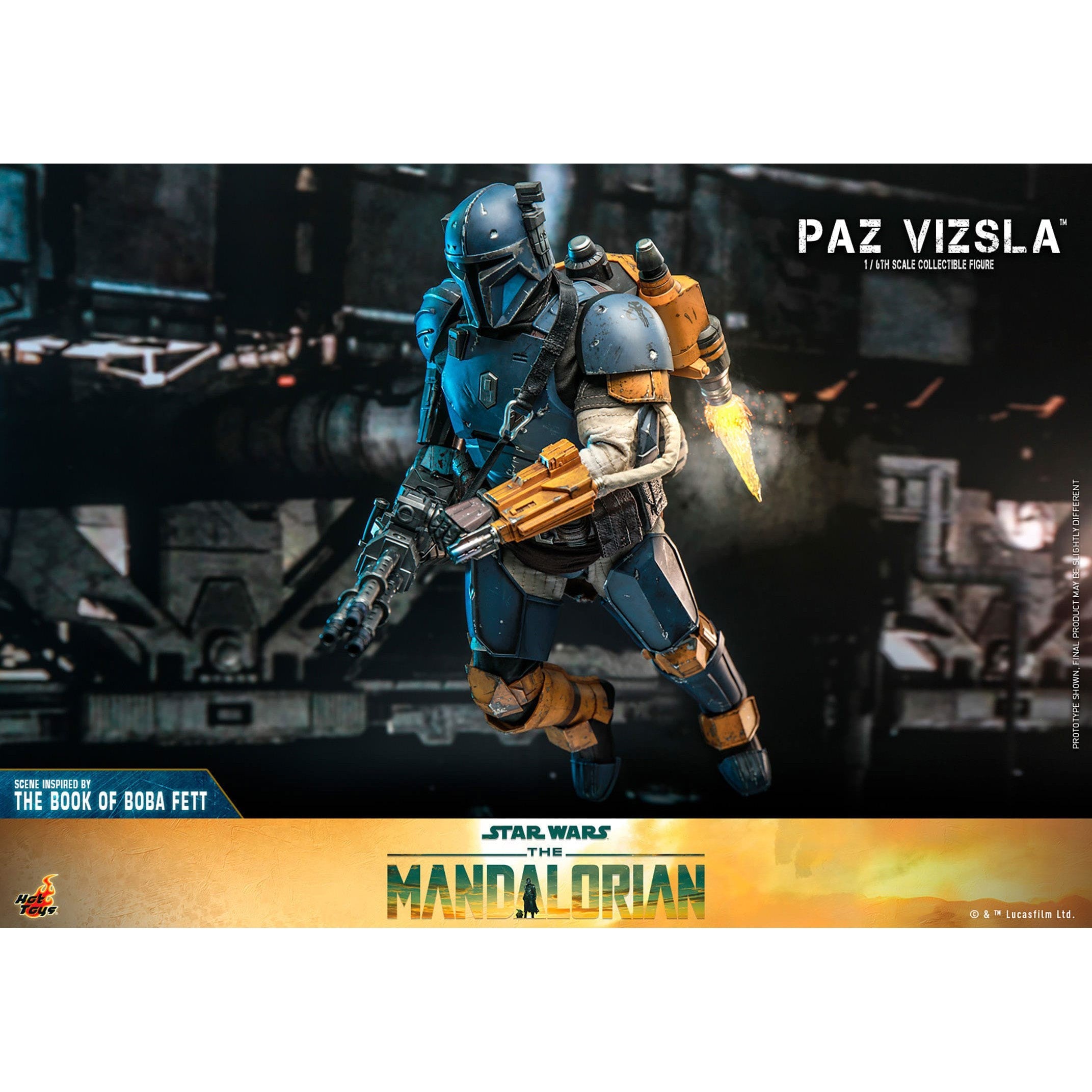 Star Wars: Paz Vizsla (The Mandalorian) 1/6-Actionfiguren-Hot Toys-Mighty Underground