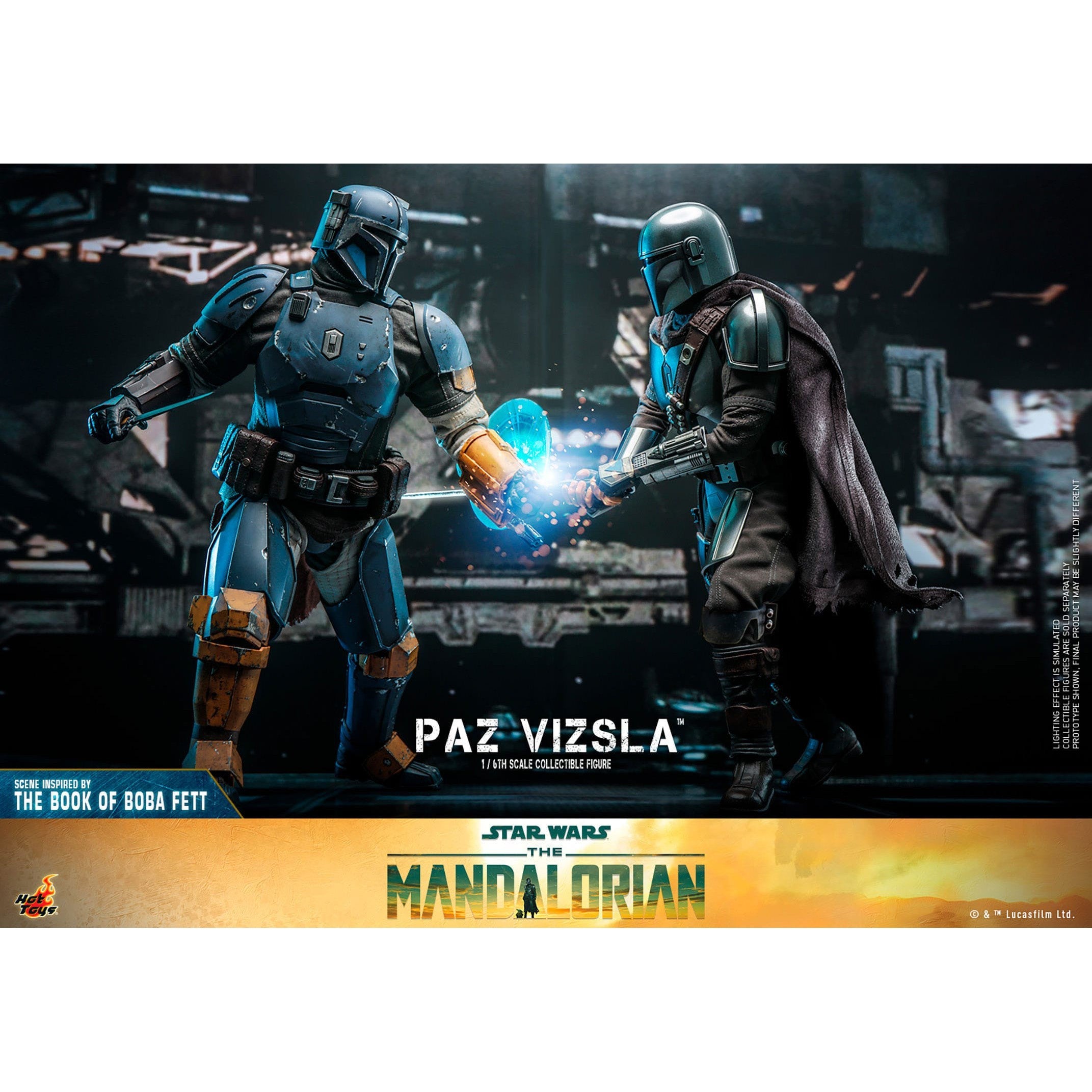 Star Wars: Paz Vizsla (The Mandalorian) 1/6-Actionfiguren-Hot Toys-Mighty Underground