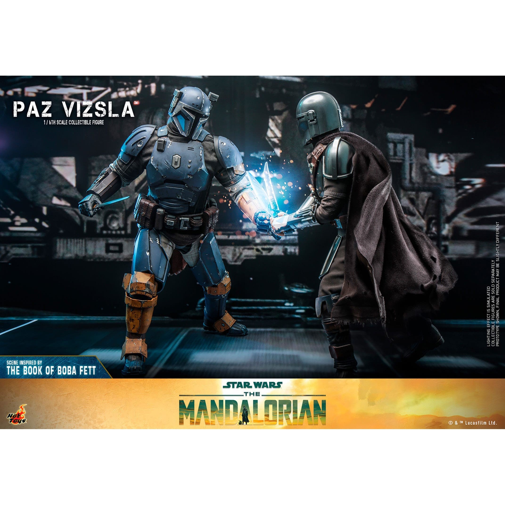 Star Wars: Paz Vizsla (The Mandalorian) 1/6-Actionfiguren-Hot Toys-Mighty Underground