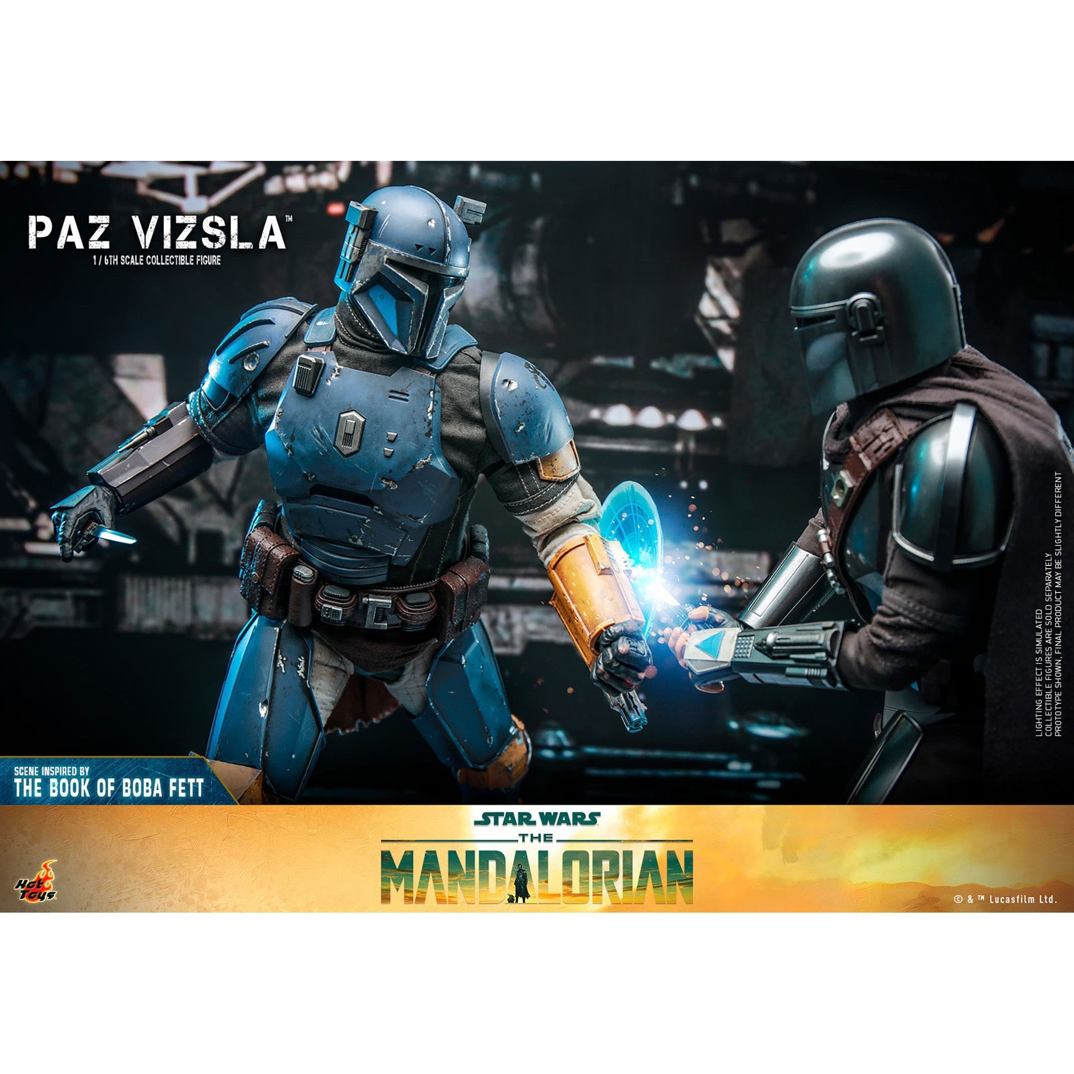 Star Wars: Paz Vizsla (The Mandalorian) 1/6-Actionfiguren-Hot Toys-Mighty Underground