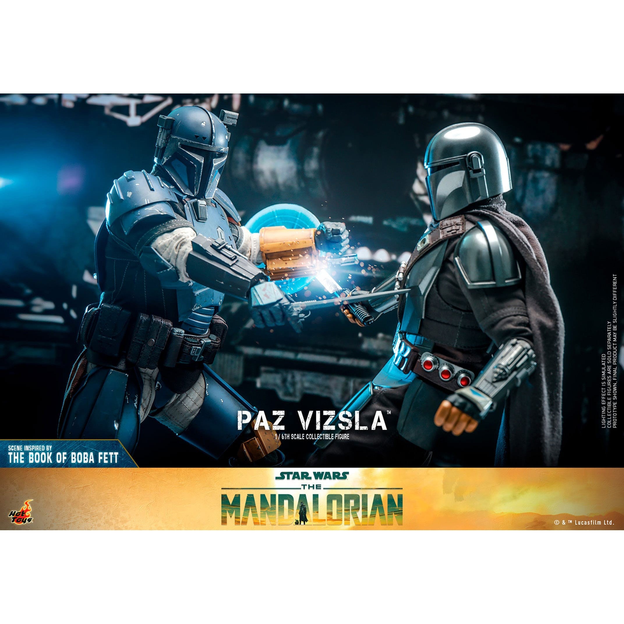 Star Wars: Paz Vizsla (The Mandalorian) 1/6-Actionfiguren-Hot Toys-Mighty Underground