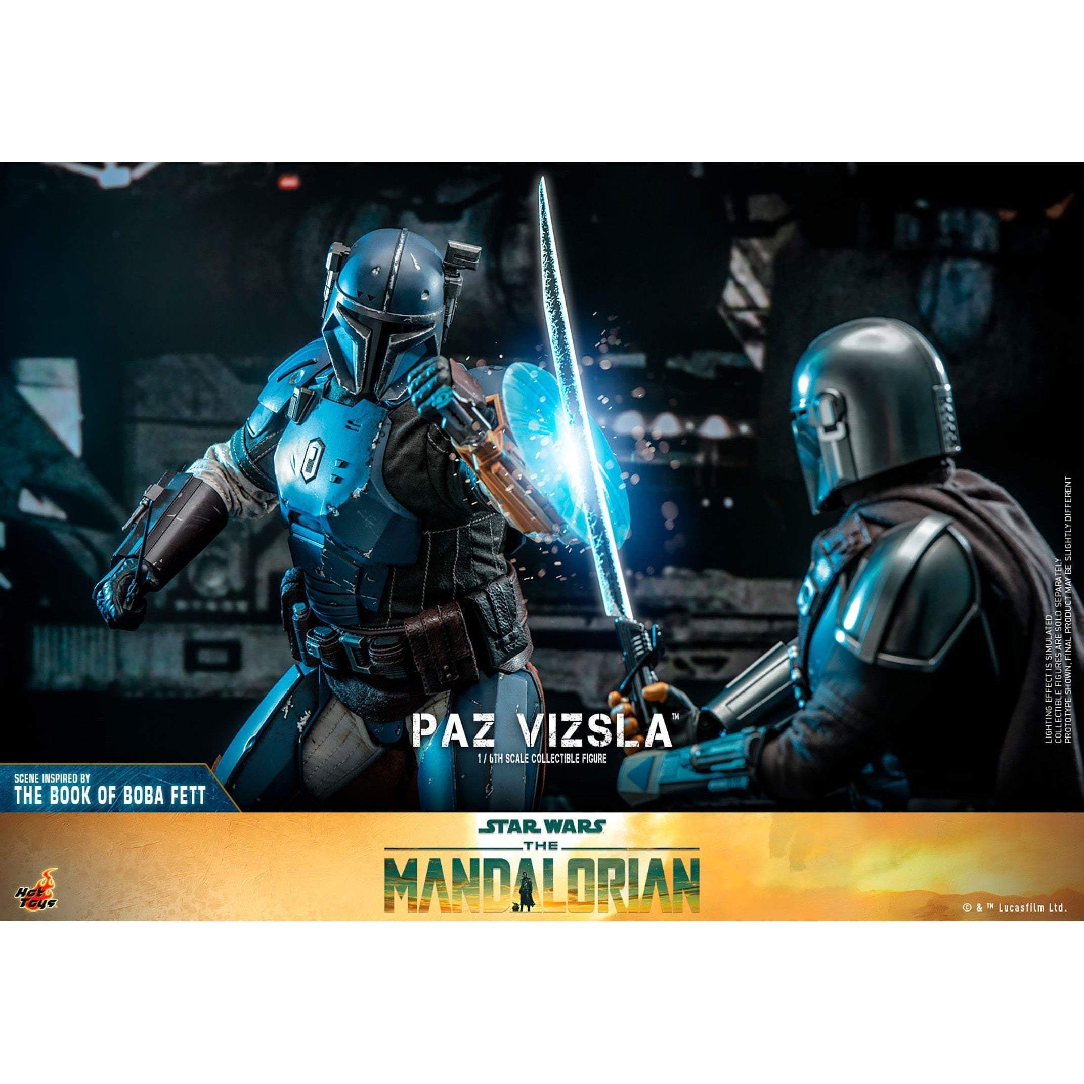 Star Wars: Paz Vizsla (The Mandalorian) 1/6-Actionfiguren-Hot Toys-Mighty Underground