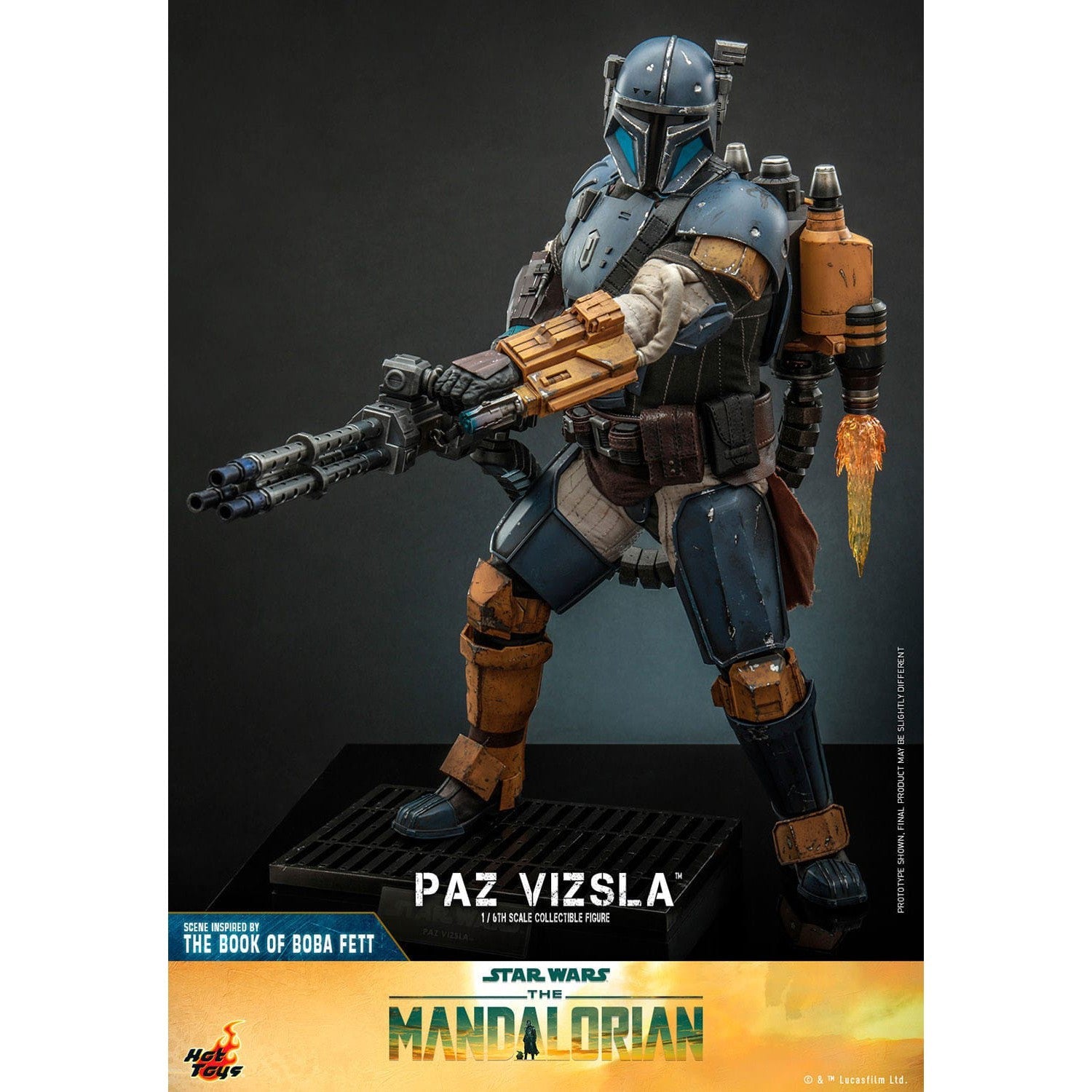 Star Wars: Paz Vizsla (The Mandalorian) 1/6-Actionfiguren-Hot Toys-Mighty Underground