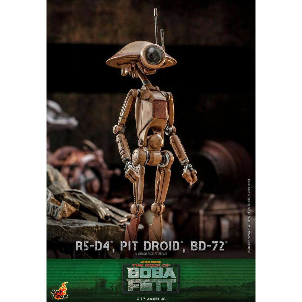 Star Wars: R5-D4, Pit Droid, & BD-72 1/6 (The Mandalorian)-Actionfiguren-Hot Toys-Mighty Underground