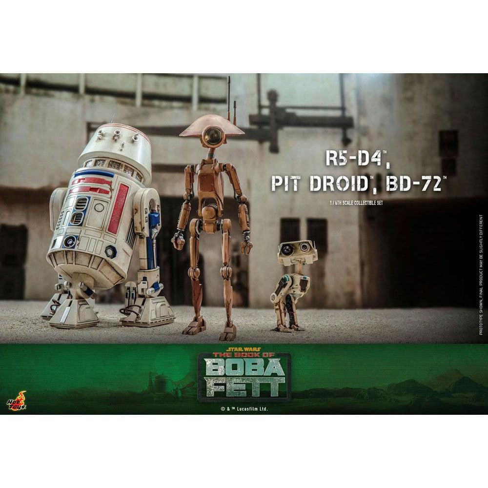 Star Wars: R5-D4, Pit Droid, & BD-72 1/6 (The Mandalorian)-Actionfiguren-Hot Toys-Mighty Underground