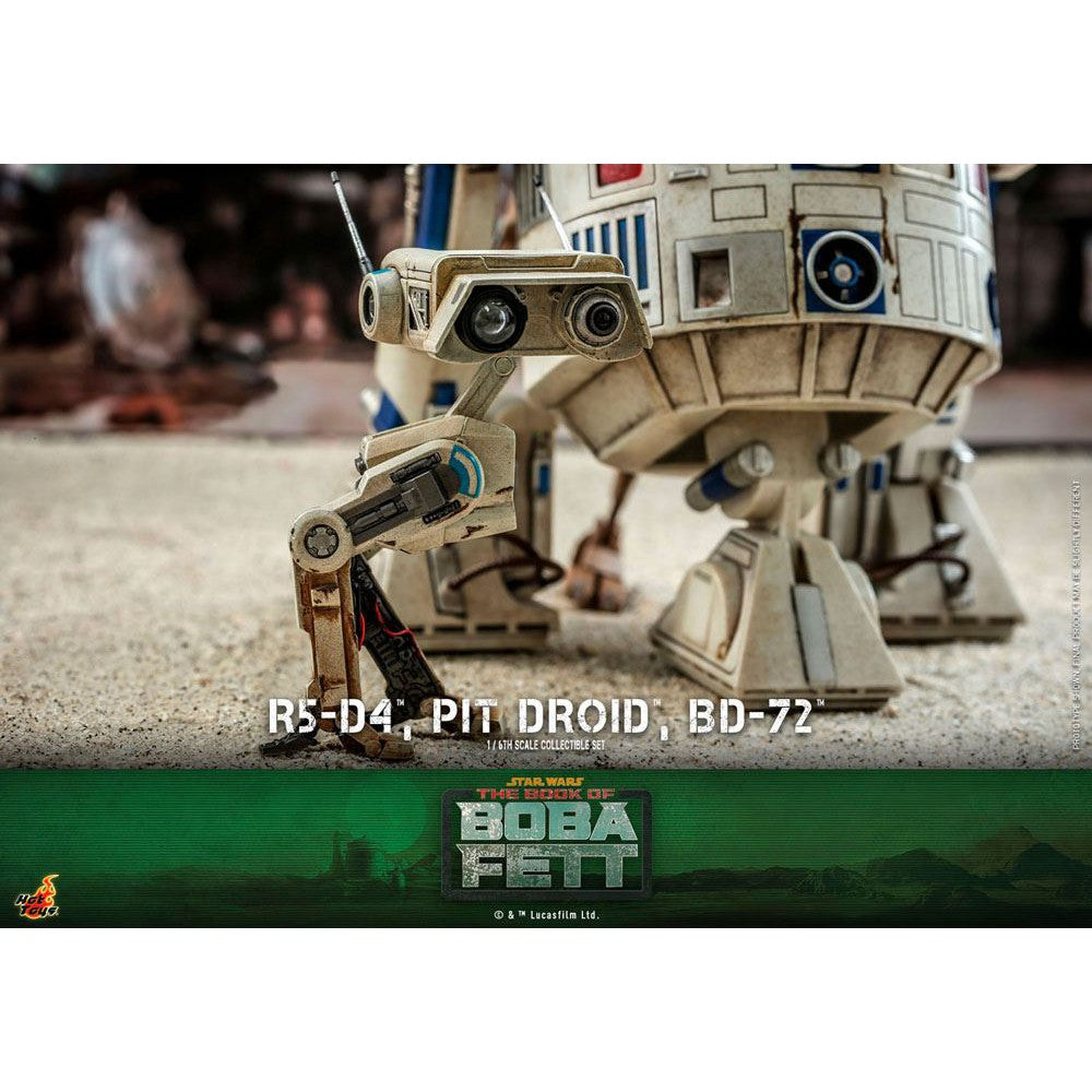 Star Wars: R5-D4, Pit Droid, & BD-72 1/6 (The Mandalorian)-Actionfiguren-Hot Toys-Mighty Underground