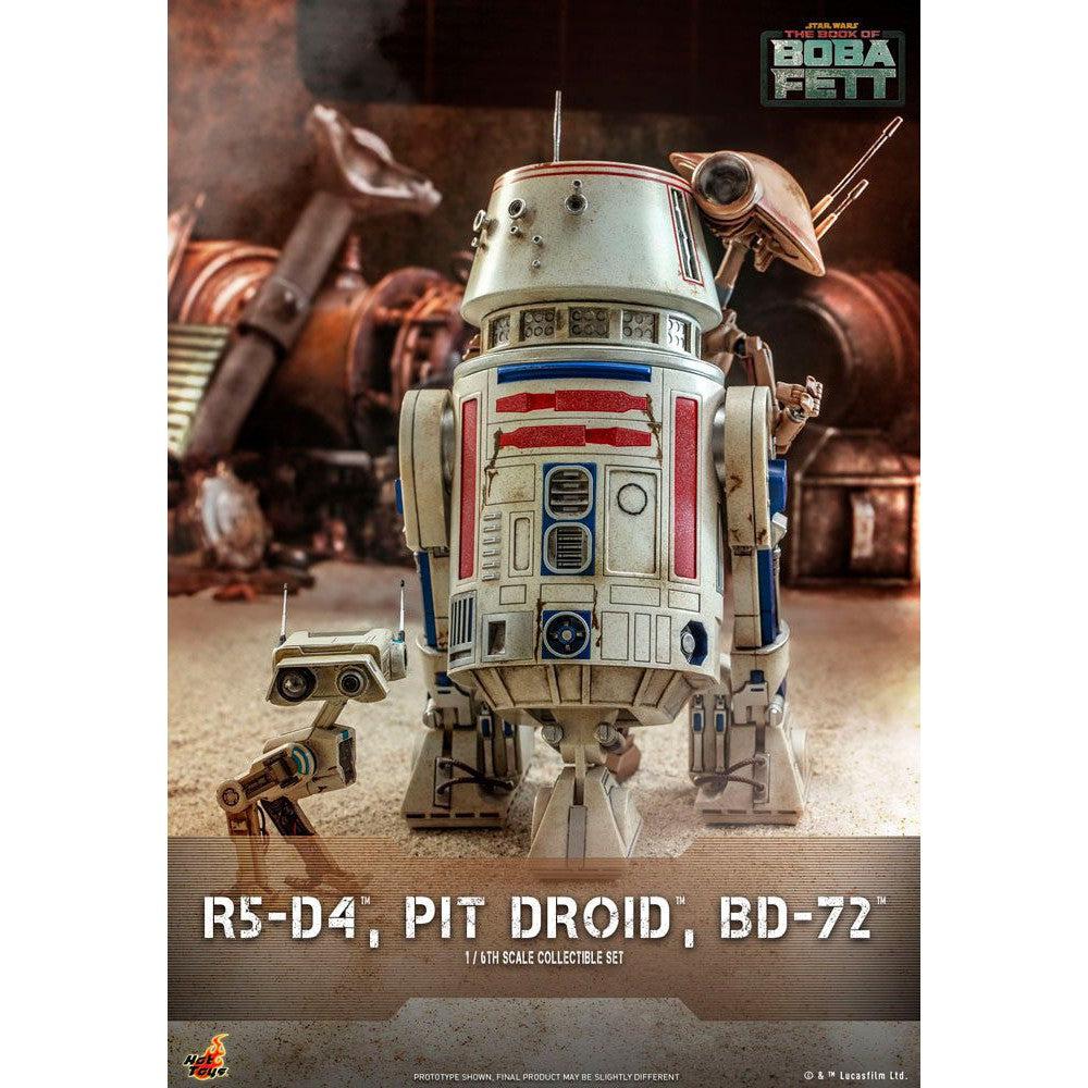 Star Wars: R5-D4, Pit Droid, & BD-72 1/6 (The Mandalorian)-Actionfiguren-Hot Toys-Mighty Underground