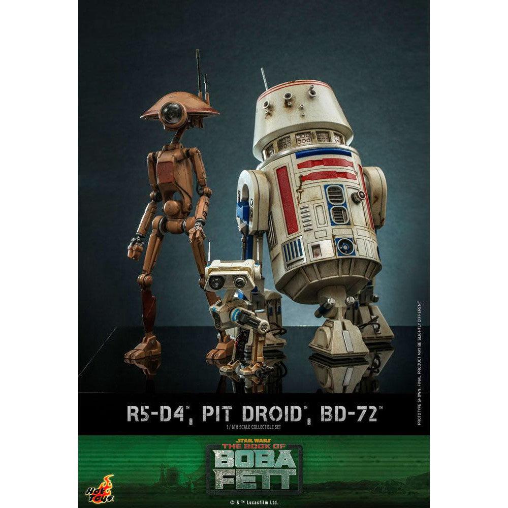 Star Wars: R5-D4, Pit Droid, & BD-72 1/6 (The Mandalorian)-Actionfiguren-Hot Toys-Mighty Underground