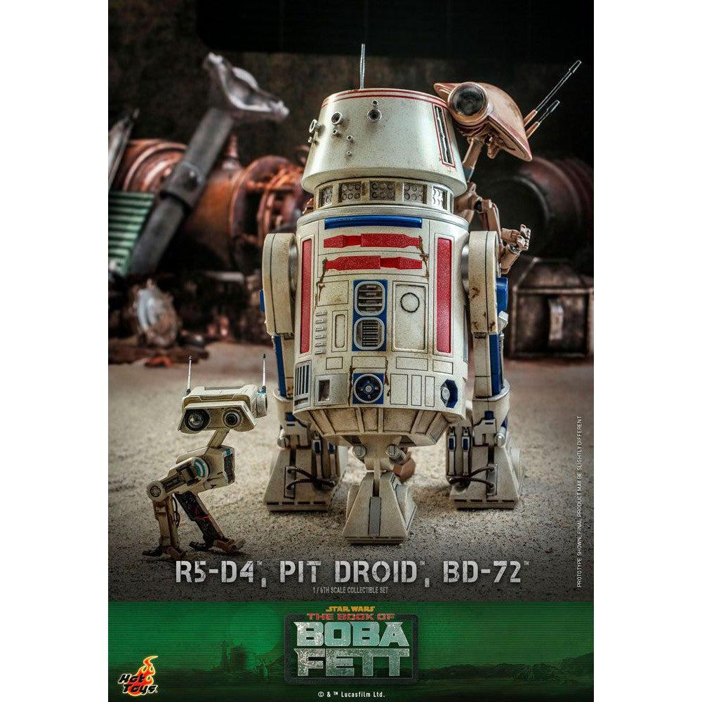 Star Wars: R5-D4, Pit Droid, & BD-72 1/6 (The Mandalorian)-Actionfiguren-Hot Toys-Mighty Underground