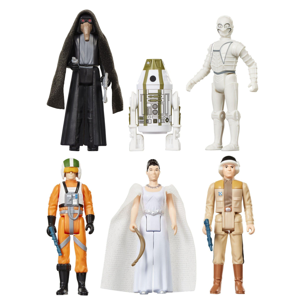 Star Wars Retro Collection: Episode IV 6-Pack - 10 cm-Actionfiguren-Hasbro-Mighty Underground