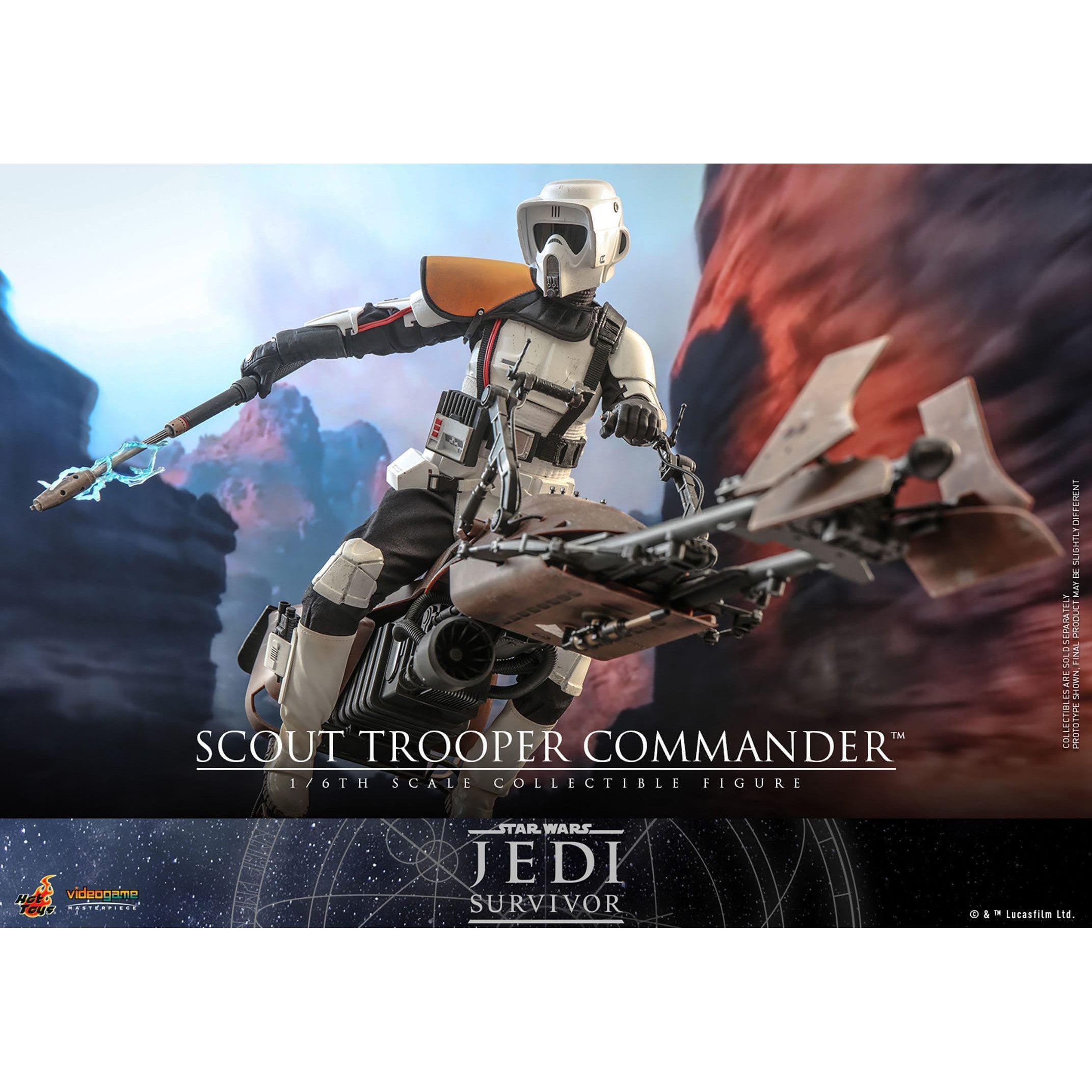 Star Wars: Scout Trooper Commander (Jedi Survivor) 1/6-Actionfiguren-Hot Toys-Mighty Underground