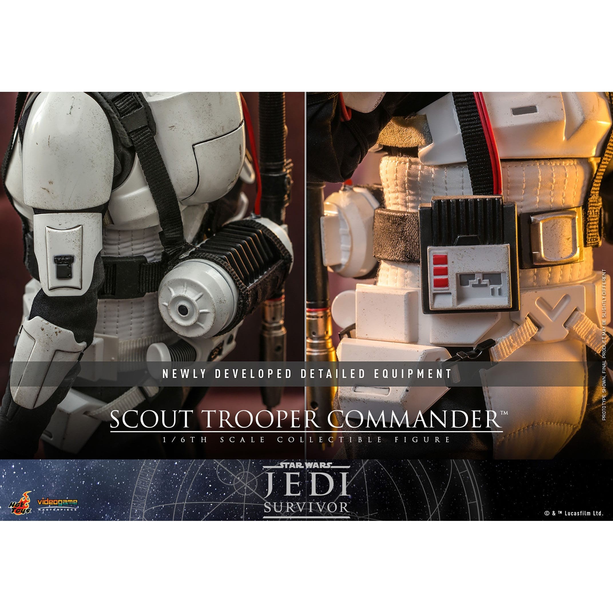 Star Wars: Scout Trooper Commander (Jedi Survivor) 1/6-Actionfiguren-Hot Toys-Mighty Underground