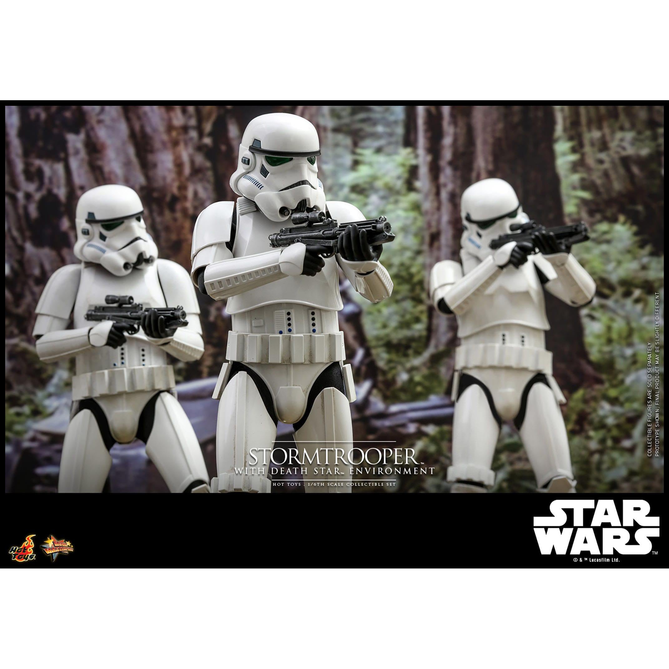 Star Wars: Stormtrooper with Death Star Environment 1/6-Actionfiguren-Hot Toys-Mighty Underground