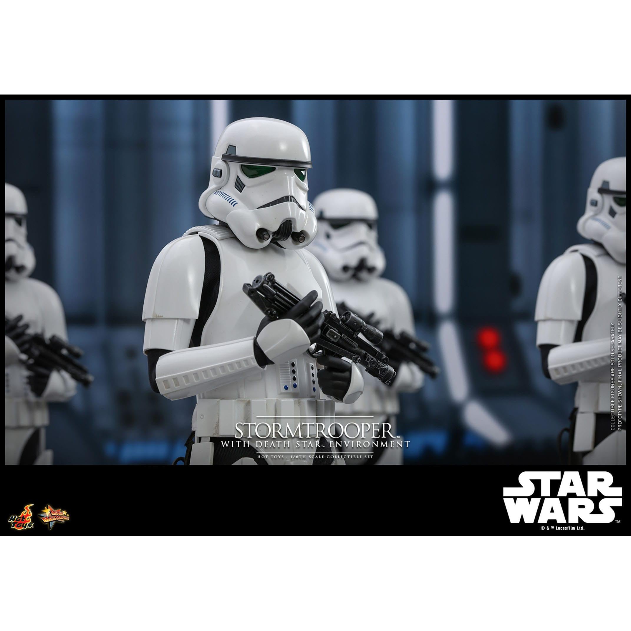 Star Wars: Stormtrooper with Death Star Environment 1/6-Actionfiguren-Hot Toys-Mighty Underground