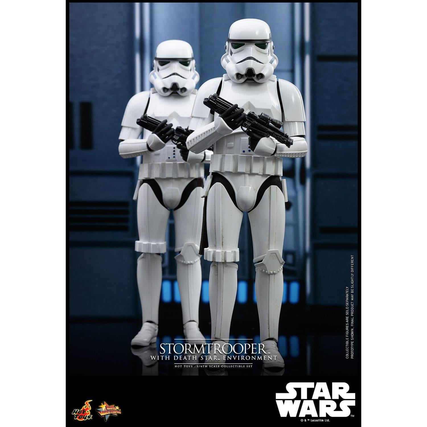 Star Wars: Stormtrooper with Death Star Environment 1/6-Actionfiguren-Hot Toys-Mighty Underground