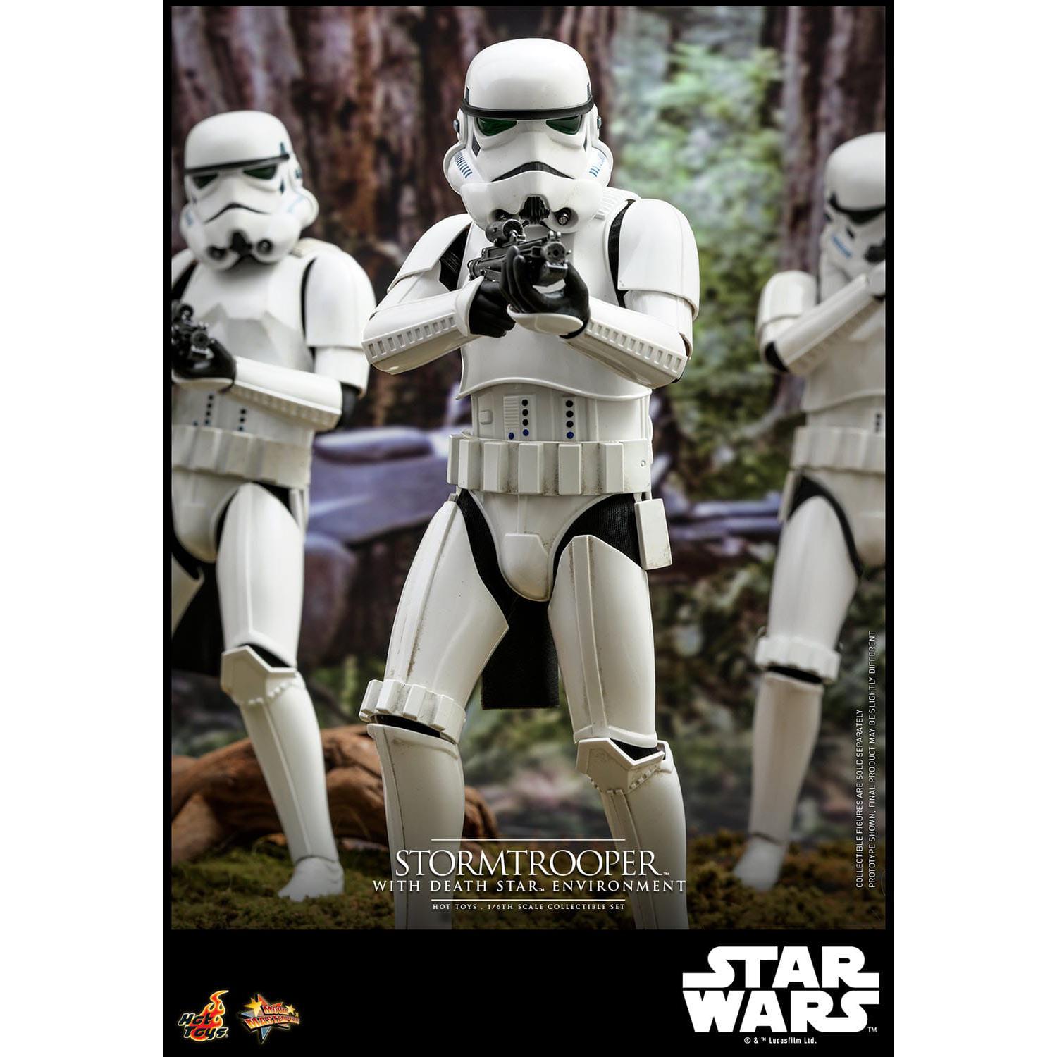 Star Wars: Stormtrooper with Death Star Environment 1/6-Actionfiguren-Hot Toys-Mighty Underground