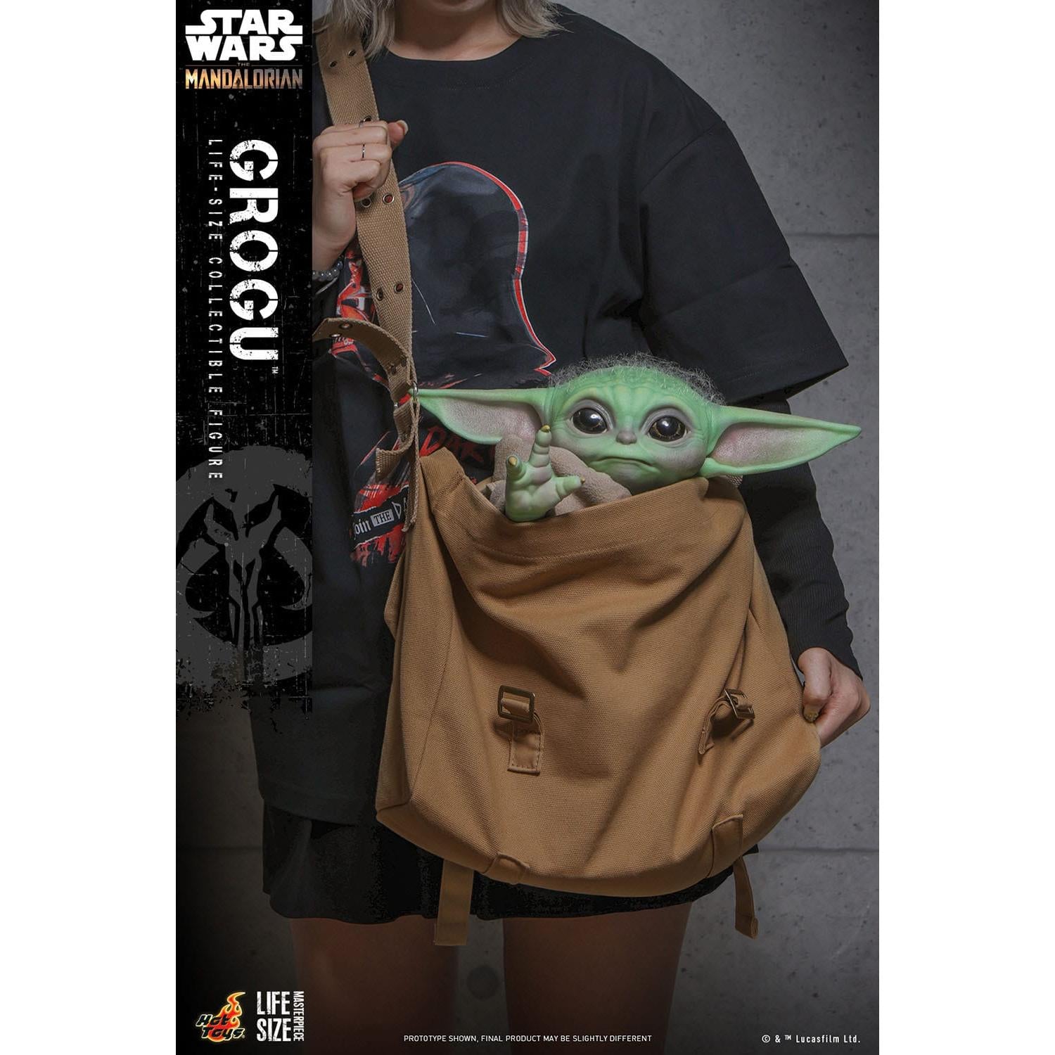 Star Wars: The Mandalorian - Grogu - Life Sized Figure-Actionfiguren-Hot Toys-Mighty Underground