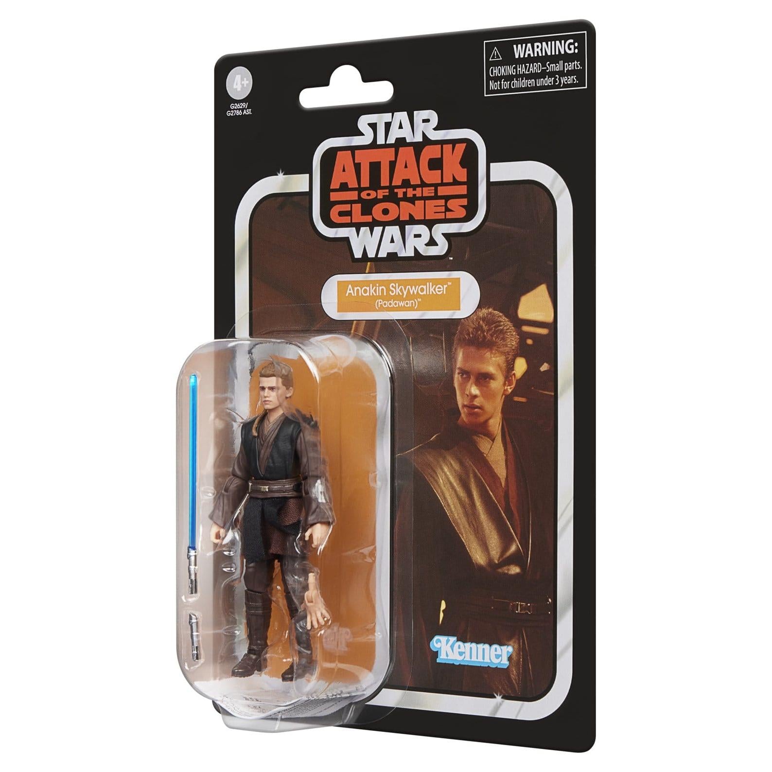 Star Wars Vintage Collection: Anakin Skywalker (Padawan) (Attack of the Clones) - 10 cm-Actionfiguren-Hasbro-Mighty Underground