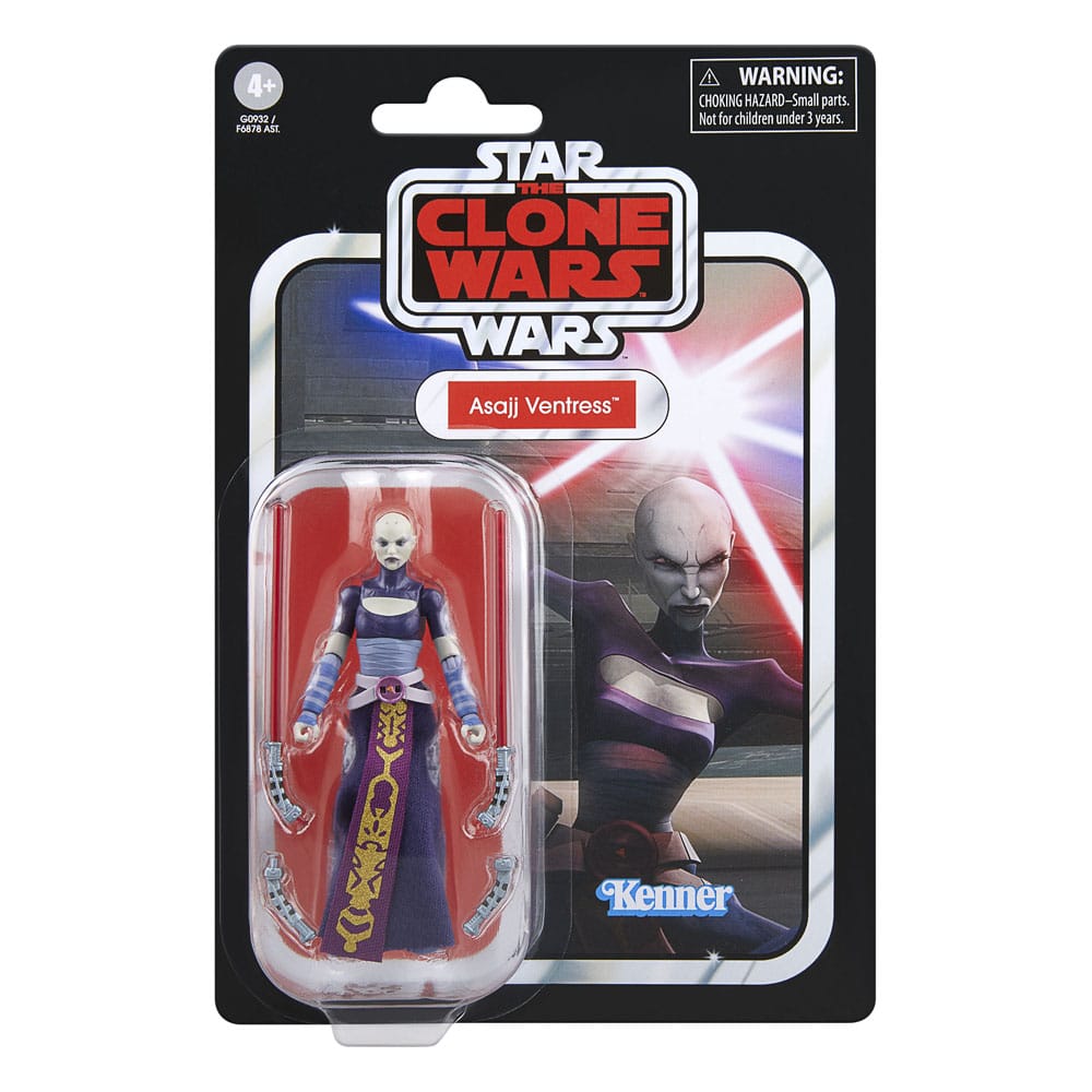 Star Wars Vintage Collection: Asajj Ventress (The Clone Wars) - 10 cm-Actionfiguren-Hasbro-Mighty Underground