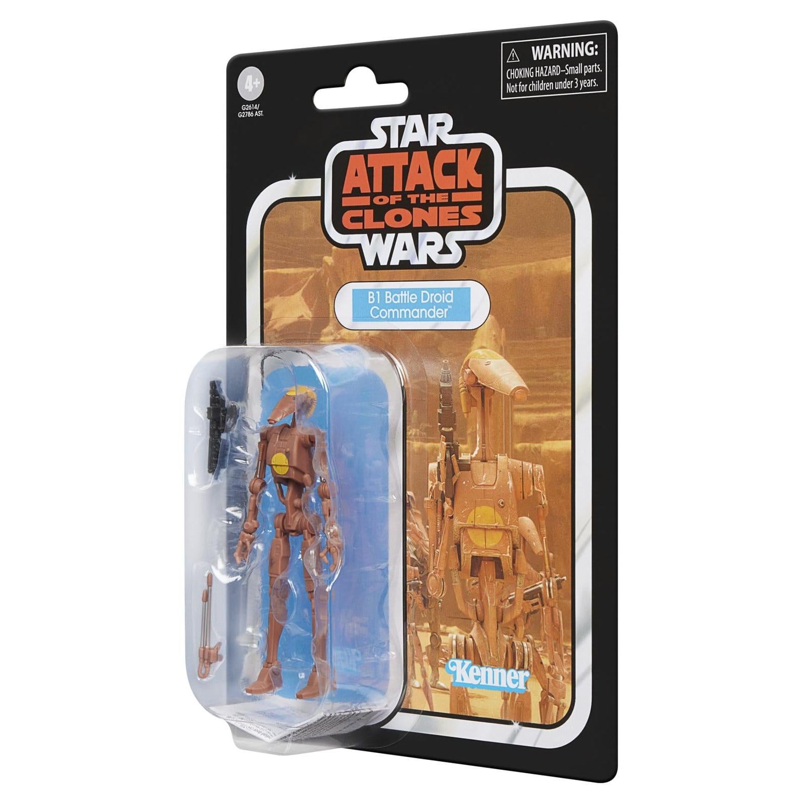 Star Wars Vintage Collection: B1 Battle Droid Commander (Attack of the Clones) - 10 cm-Actionfiguren-Hasbro-Mighty Underground