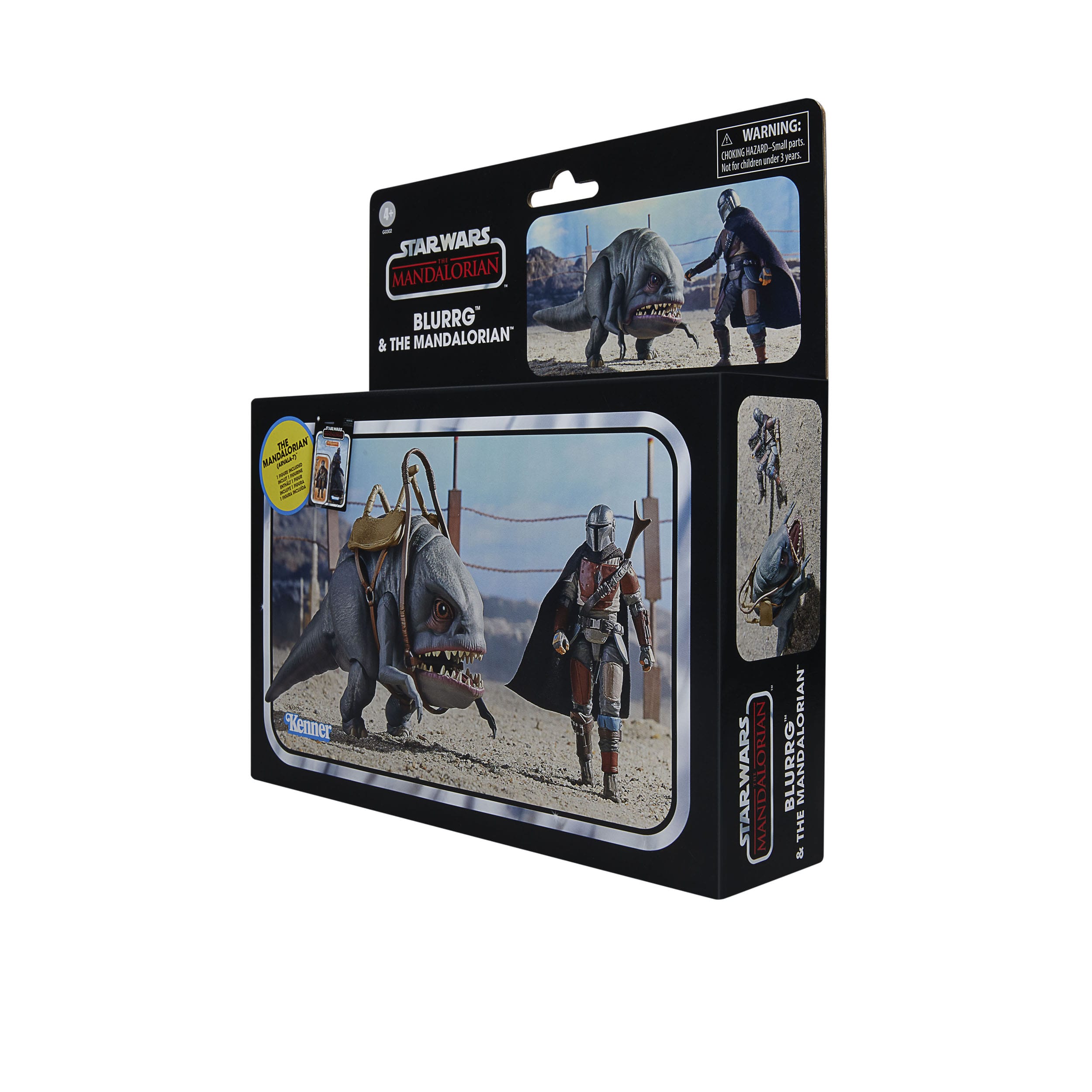 Star Wars Vintage Collection: Blurrg & Mandalorian (The Mandalorian) - 10 cm-Actionfiguren-Hasbro-Mighty Underground